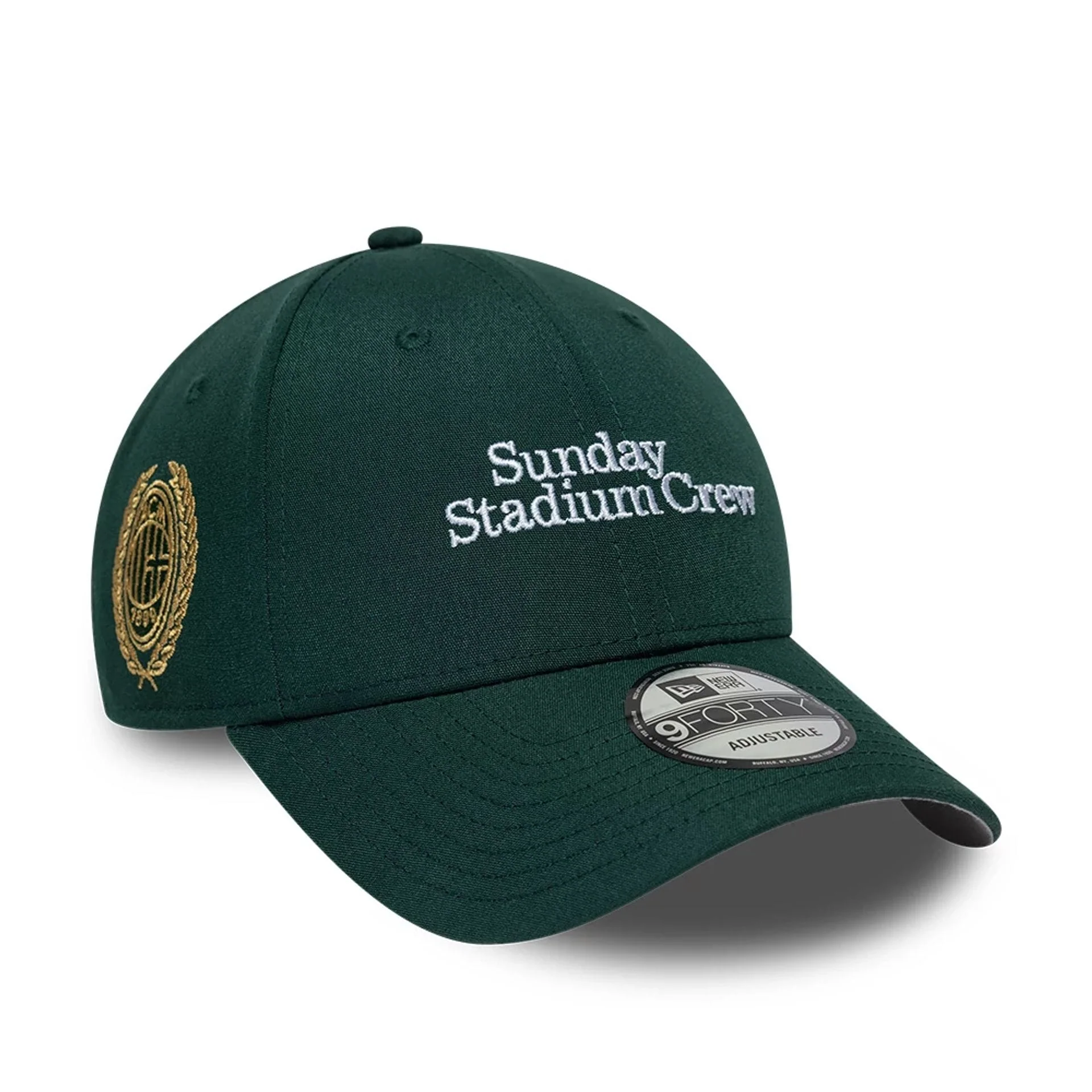 AC Milan Sunday Stadium Dark Green 9FORTY Adjustable Cap