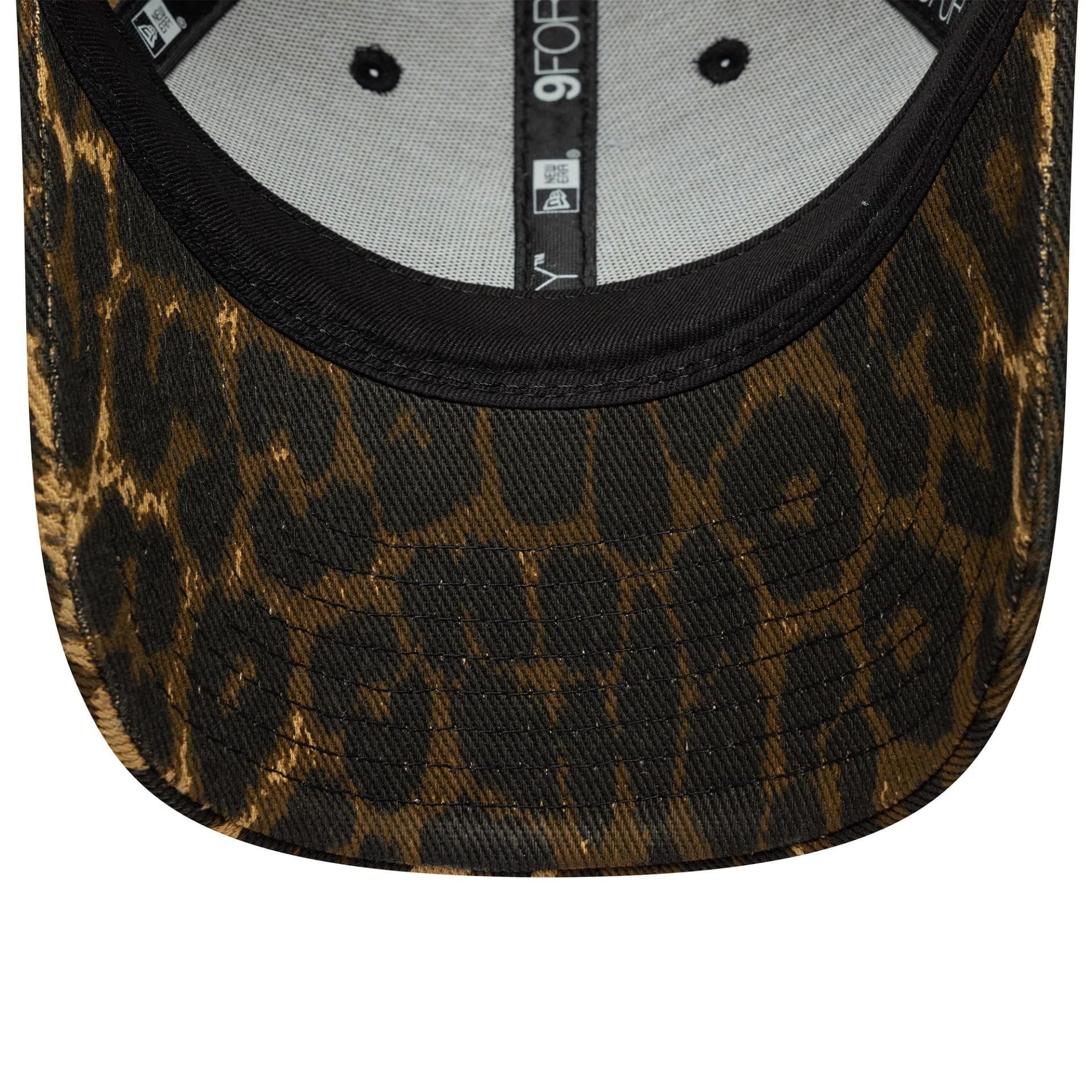 AC Milan Womens Leopard Open Brown 9FORTY Cap - Image 5