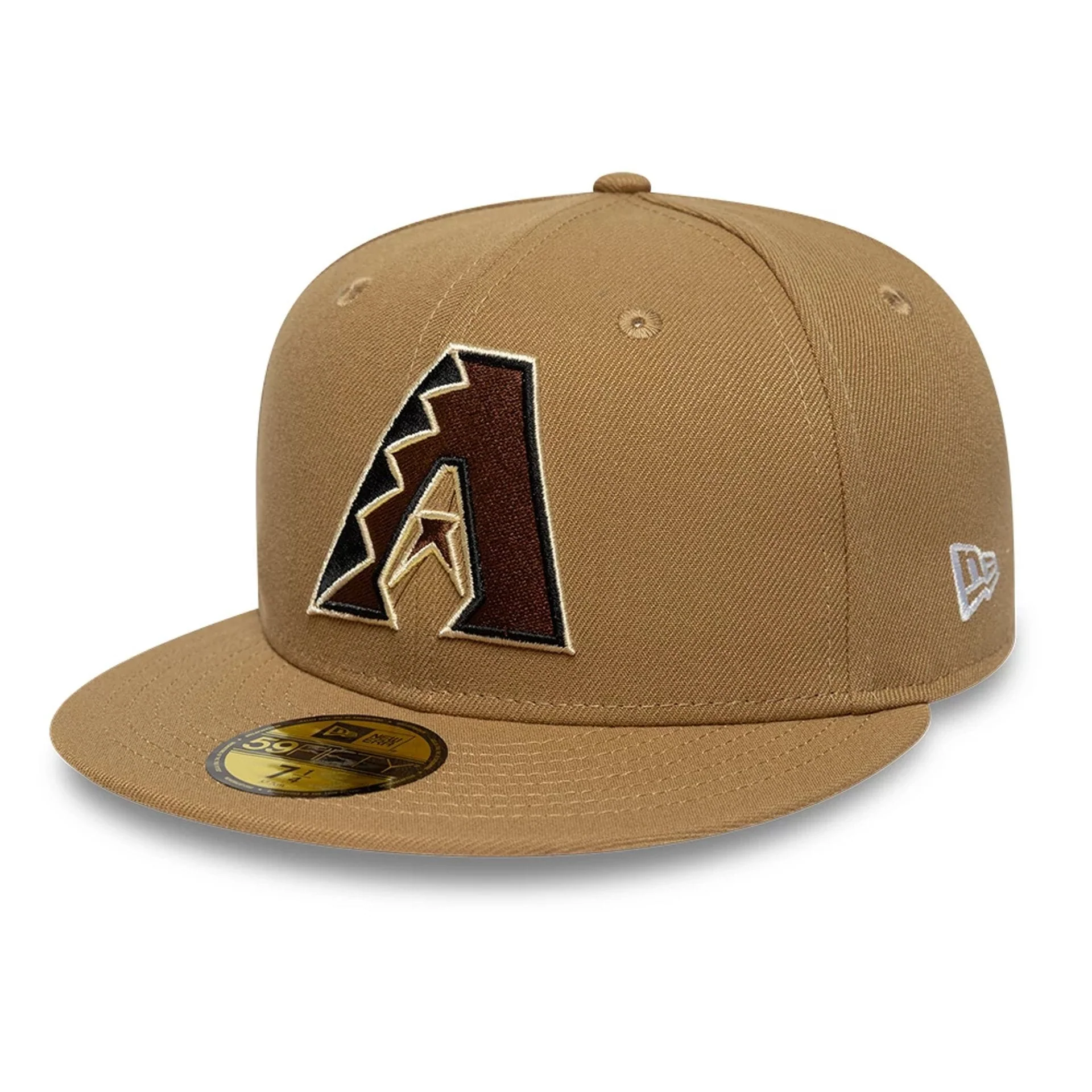 Arizona Diamondbacks MLB Beige 59FIFTY Fitted Cap - Image 3