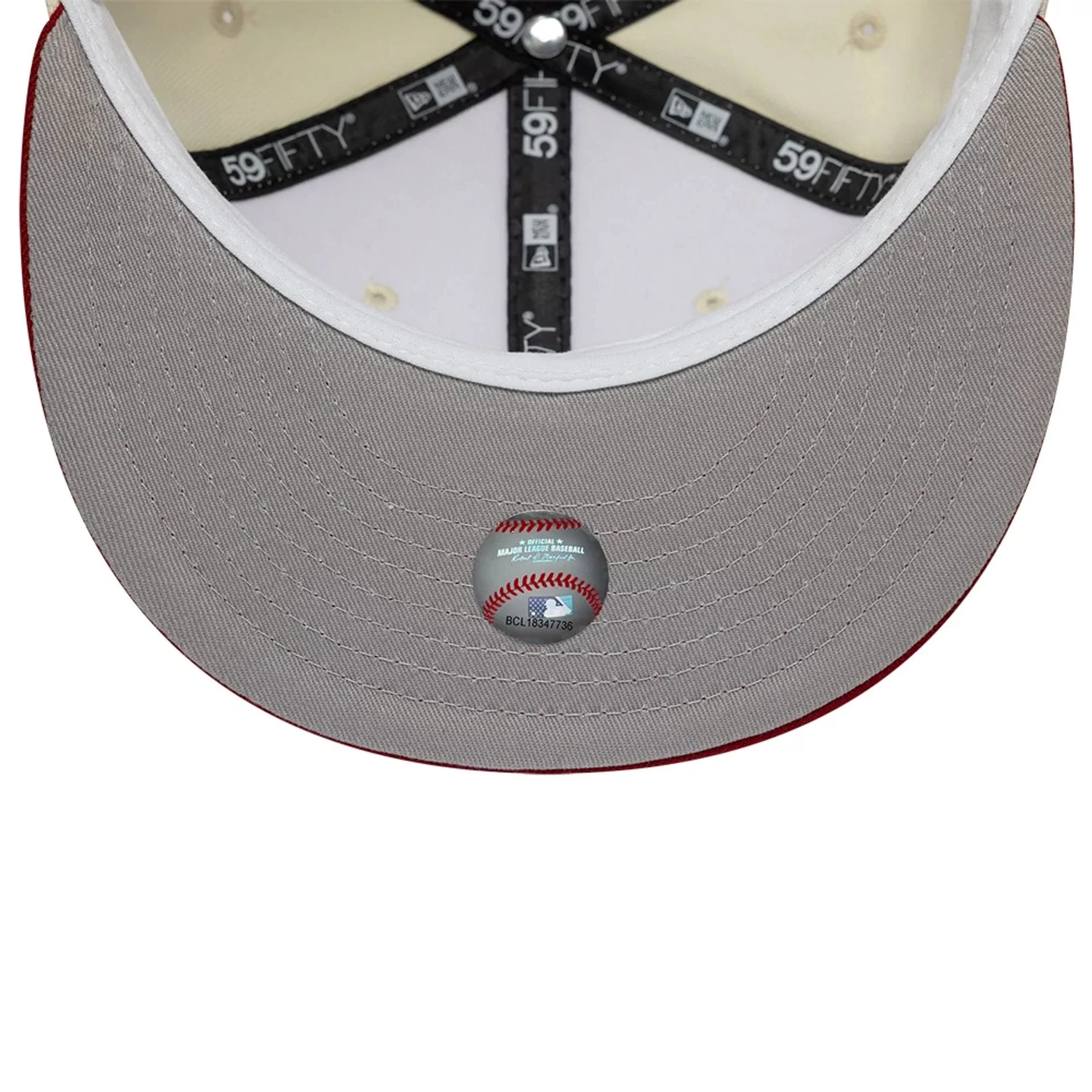 Arizona Diamondbacks MLB Cooperstown White 59FIFTY Fitted Cap - Image 2