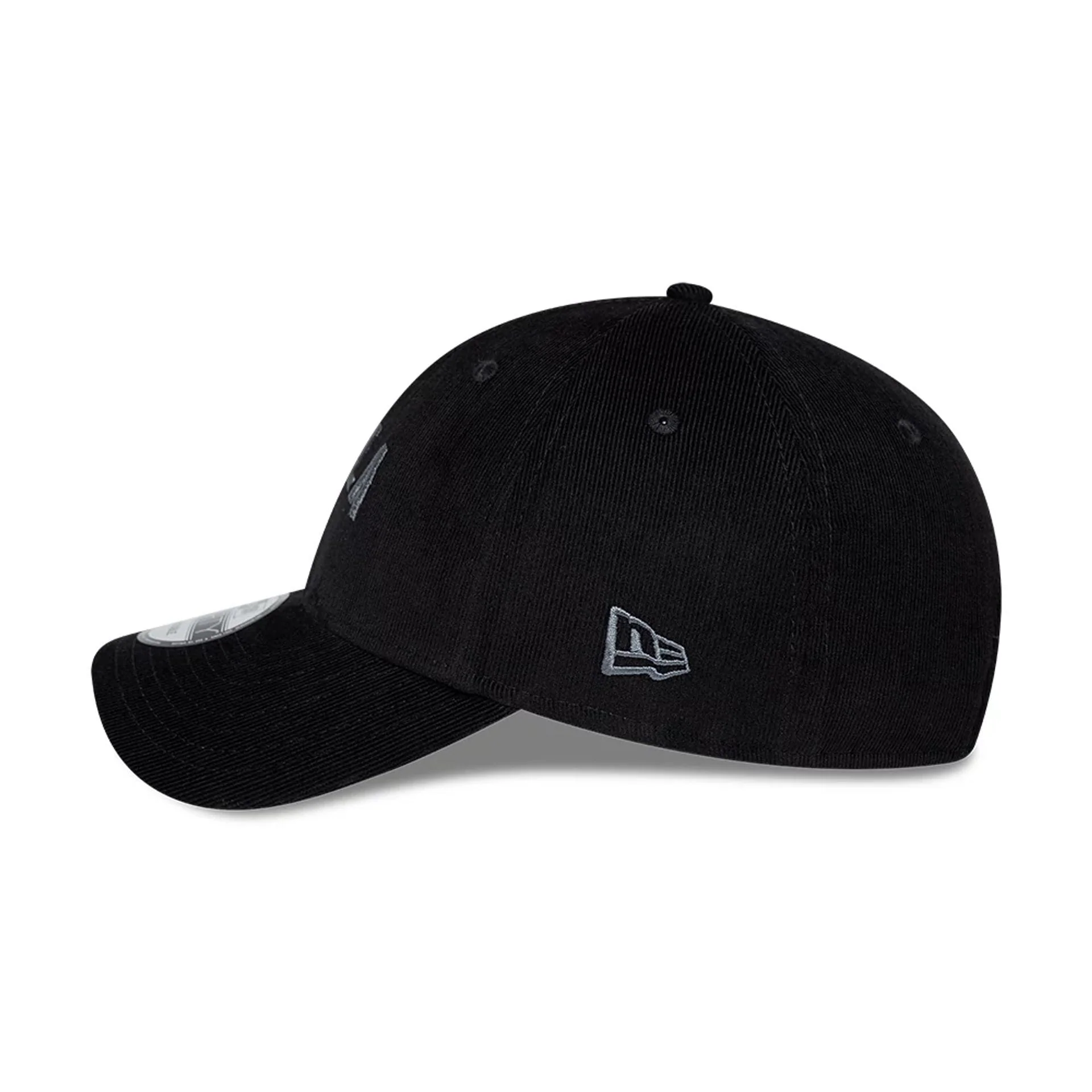 Aston Villa FC Cord Black 9FORTY Adjustable Cap - Image 5