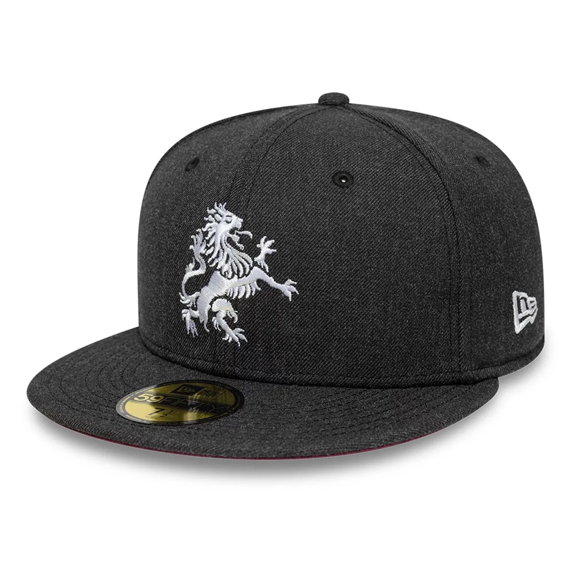 Aston Villa FC Gas Lamp Black 59FIFTY Fitted Cap - Image 6