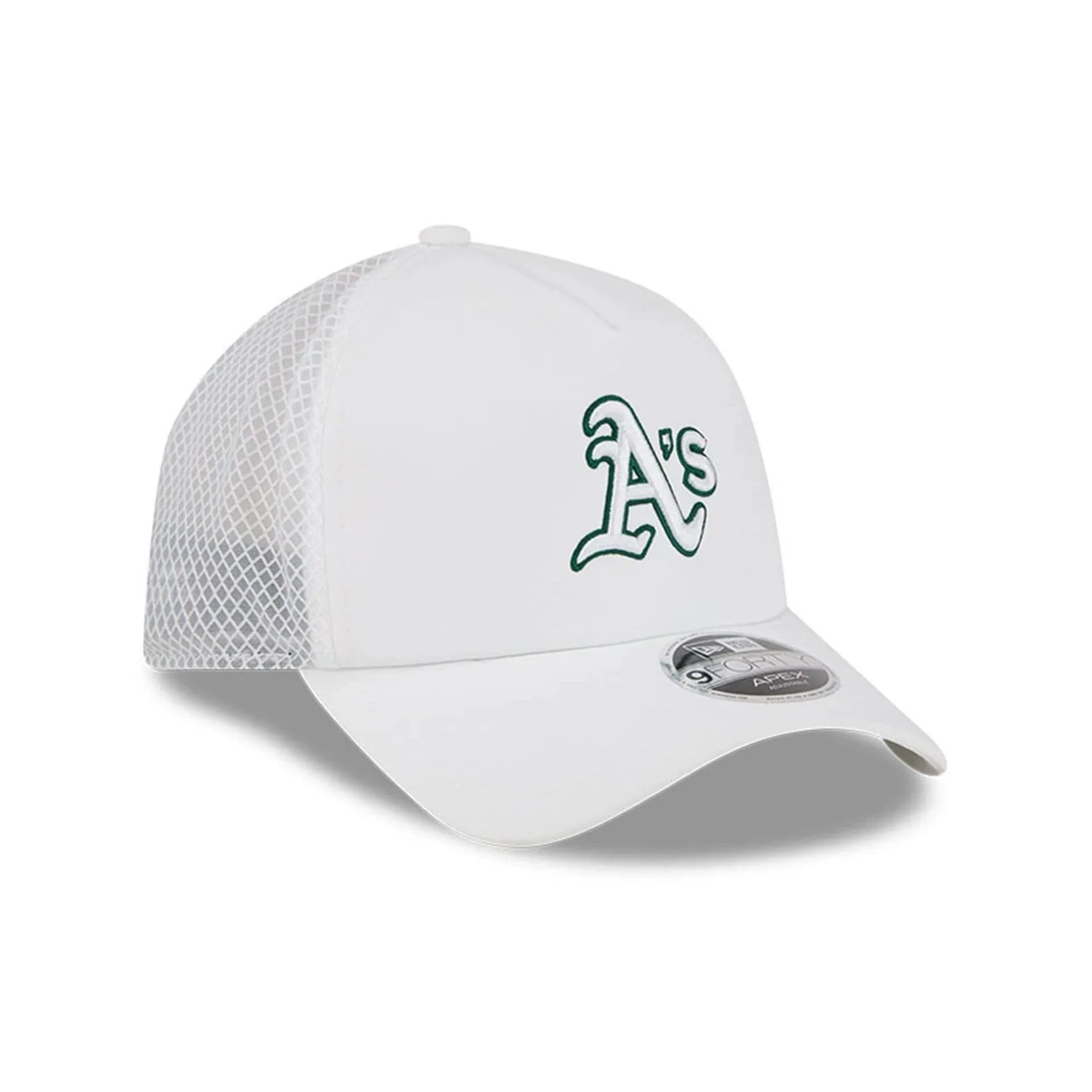 Athletics MLB Batting Practice 2026 White 9FORTY Apex Adjustable Cap - Image 2