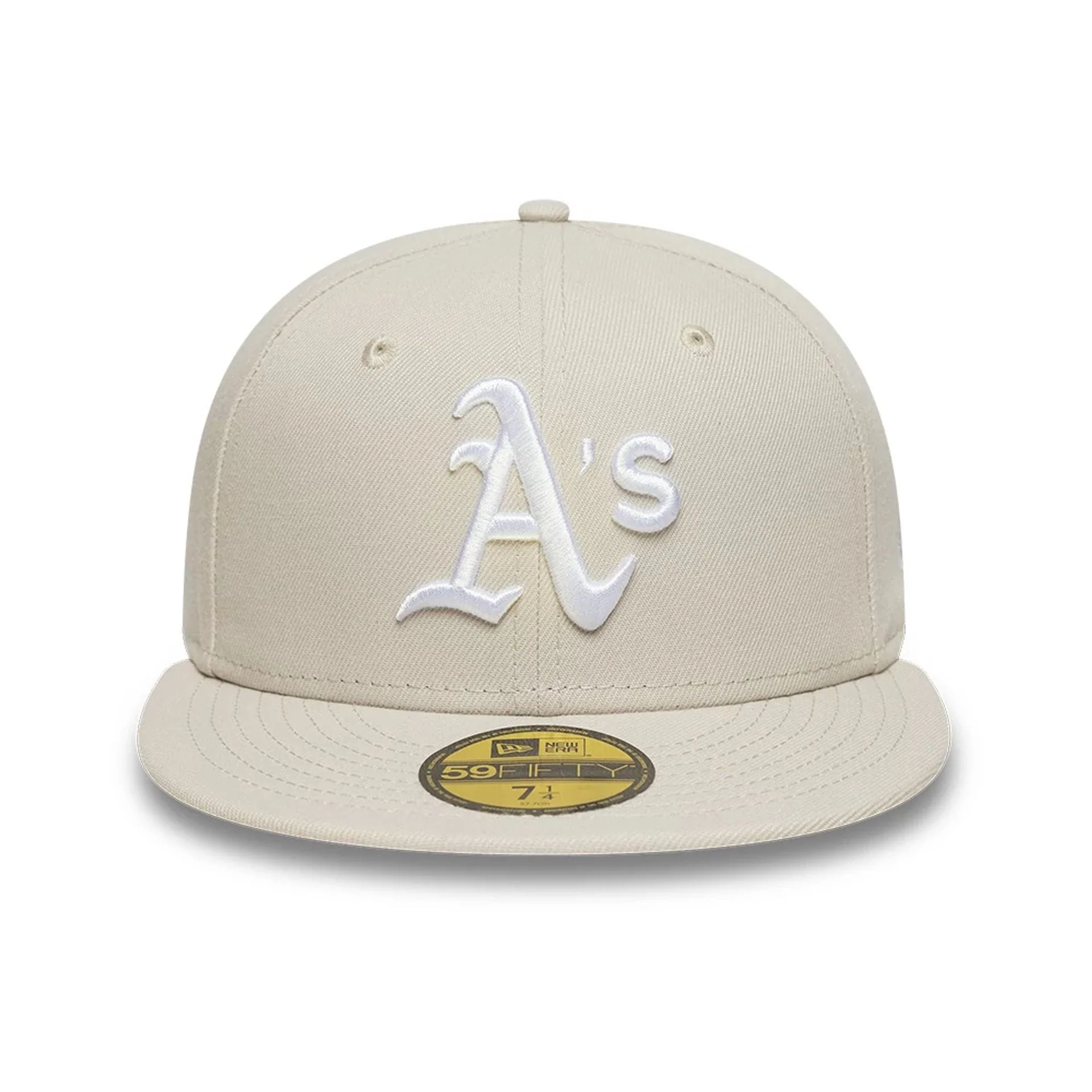 Athletics MLB Beige 59FIFTY Fitted Cap - Image 3