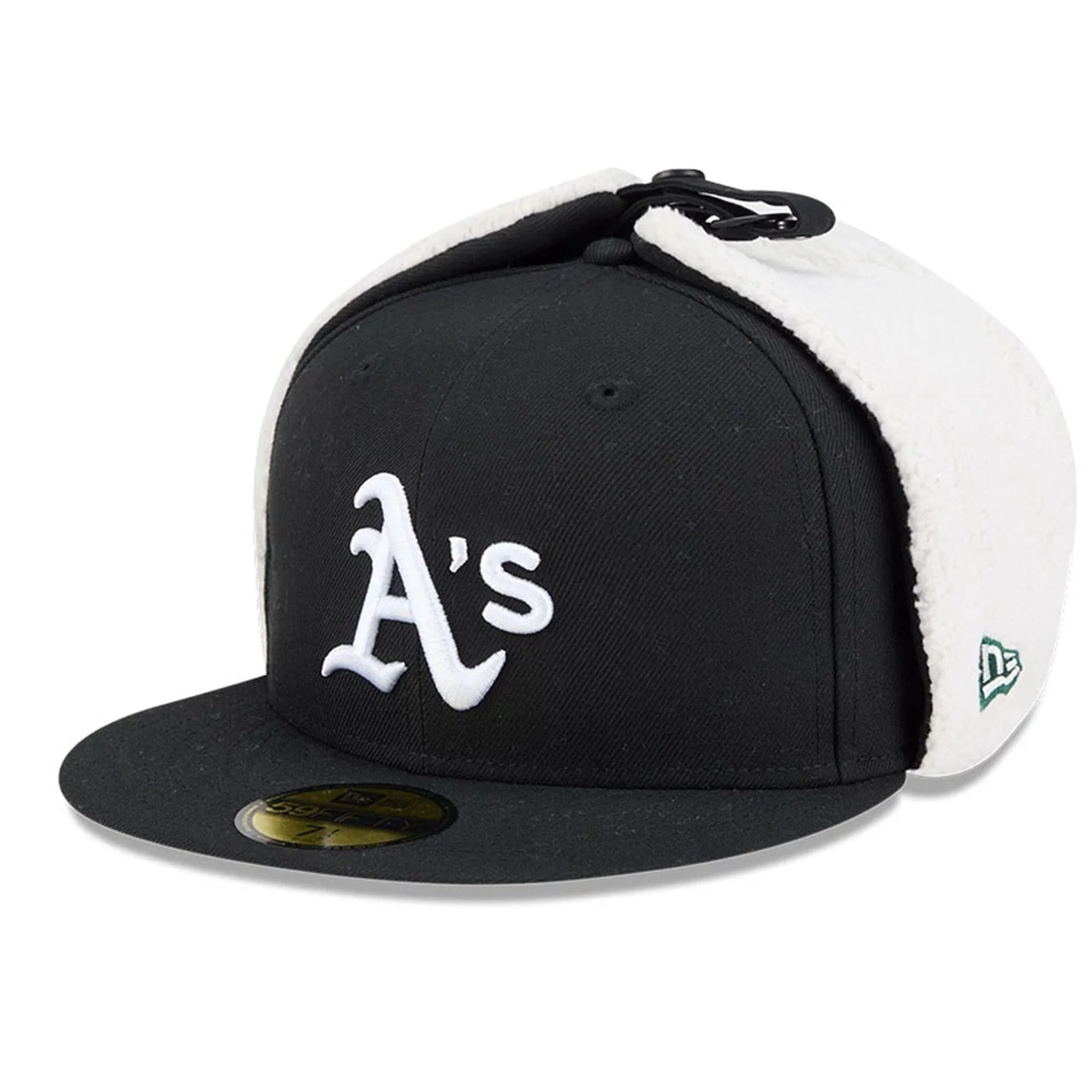 Athletics MLB Classic Black Dogear 59FIFTY Fitted Cap
