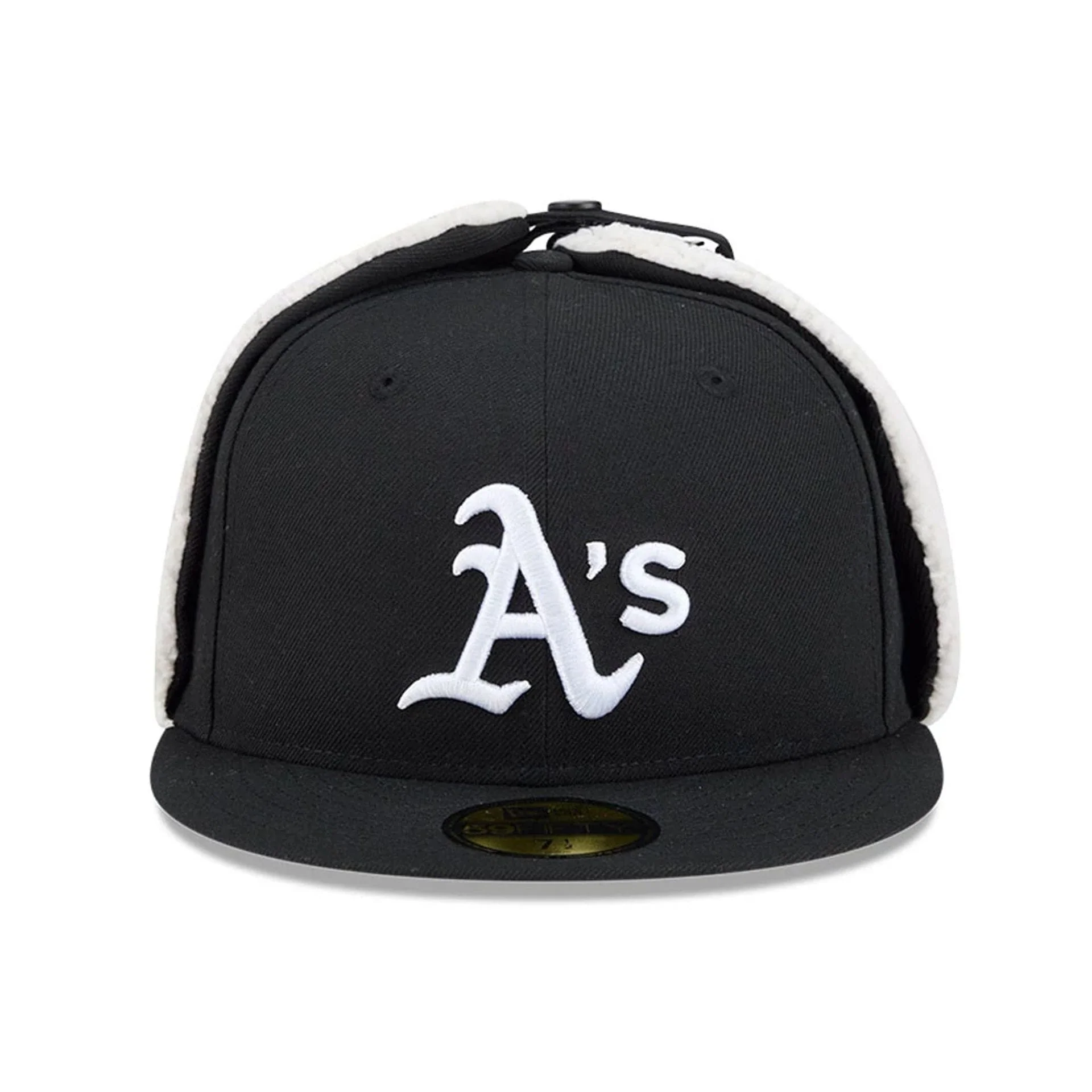 Athletics MLB Classic Black Dogear 59FIFTY Fitted Cap - Image 3