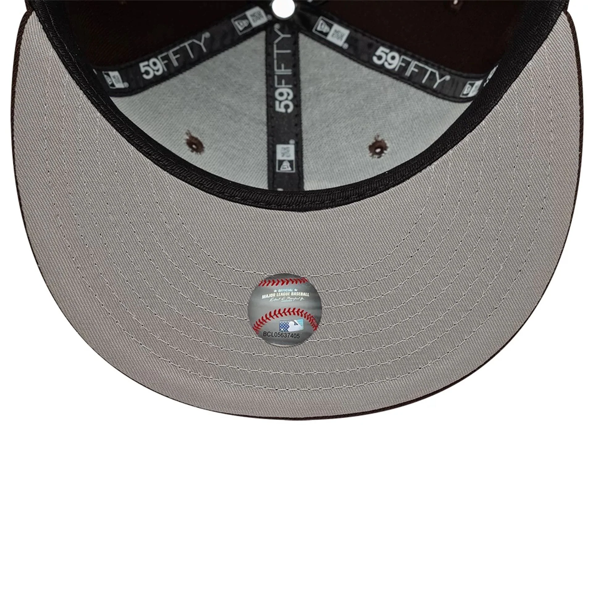 Athletics MLB Dark Brown 59FIFTY Fitted Cap - Image 2