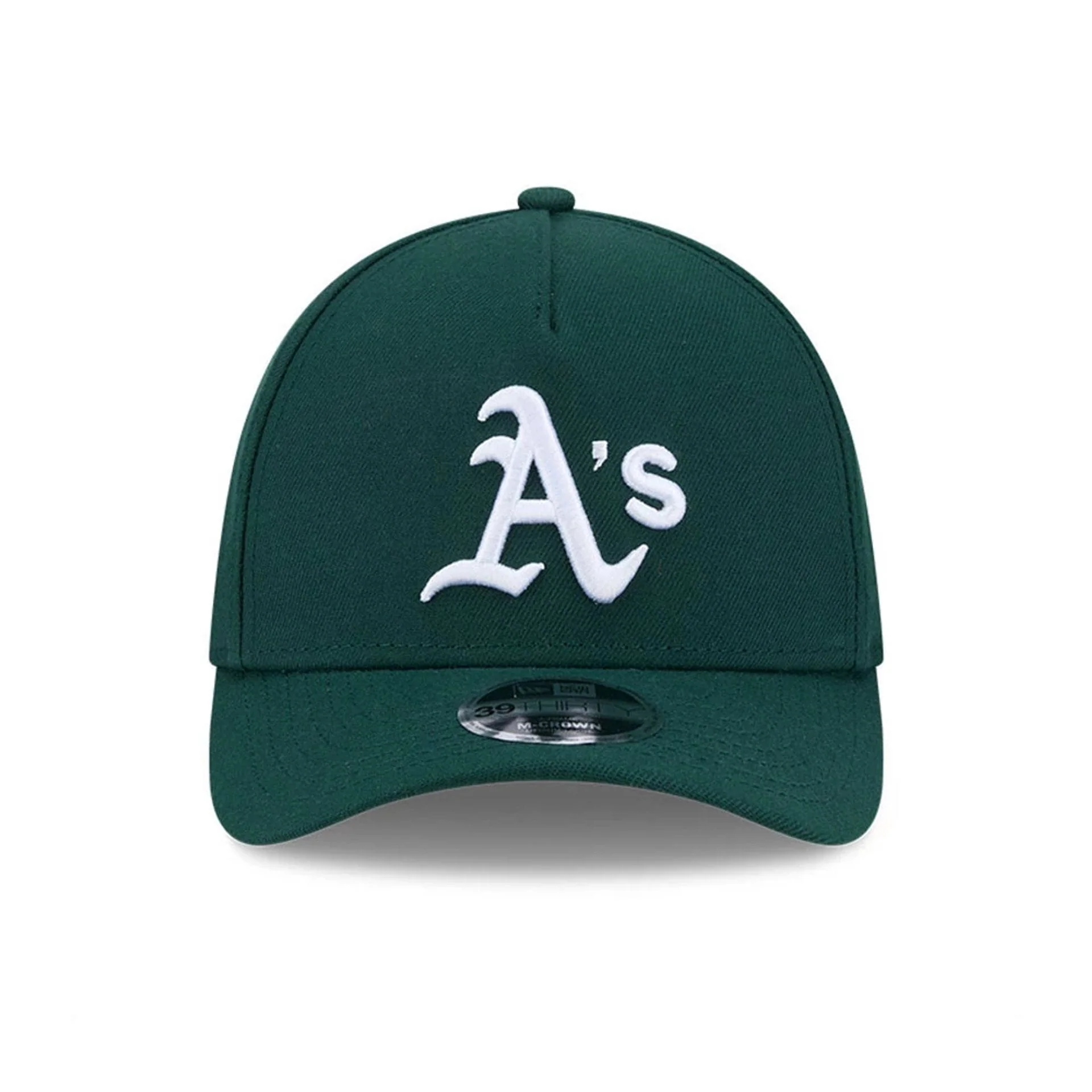 Athletics MLB Dark Green 39THIRTY M-Crown A-Frame Stretch Fit Cap - Image 3
