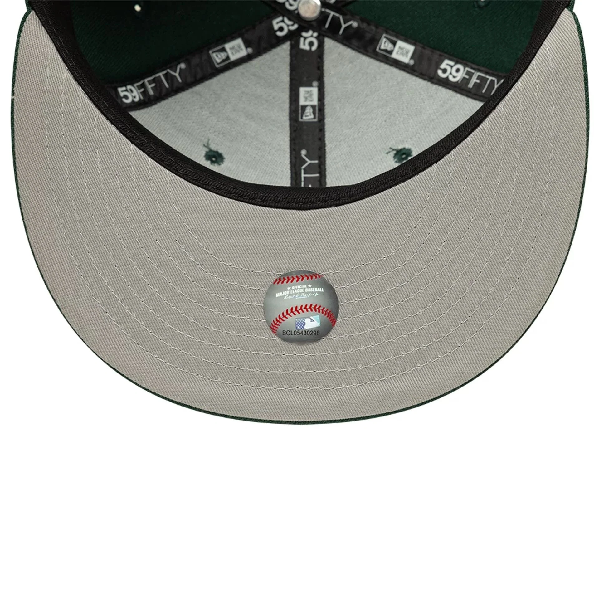 Athletics MLB Dark Green 59FIFTY Fitted Cap - Image 2