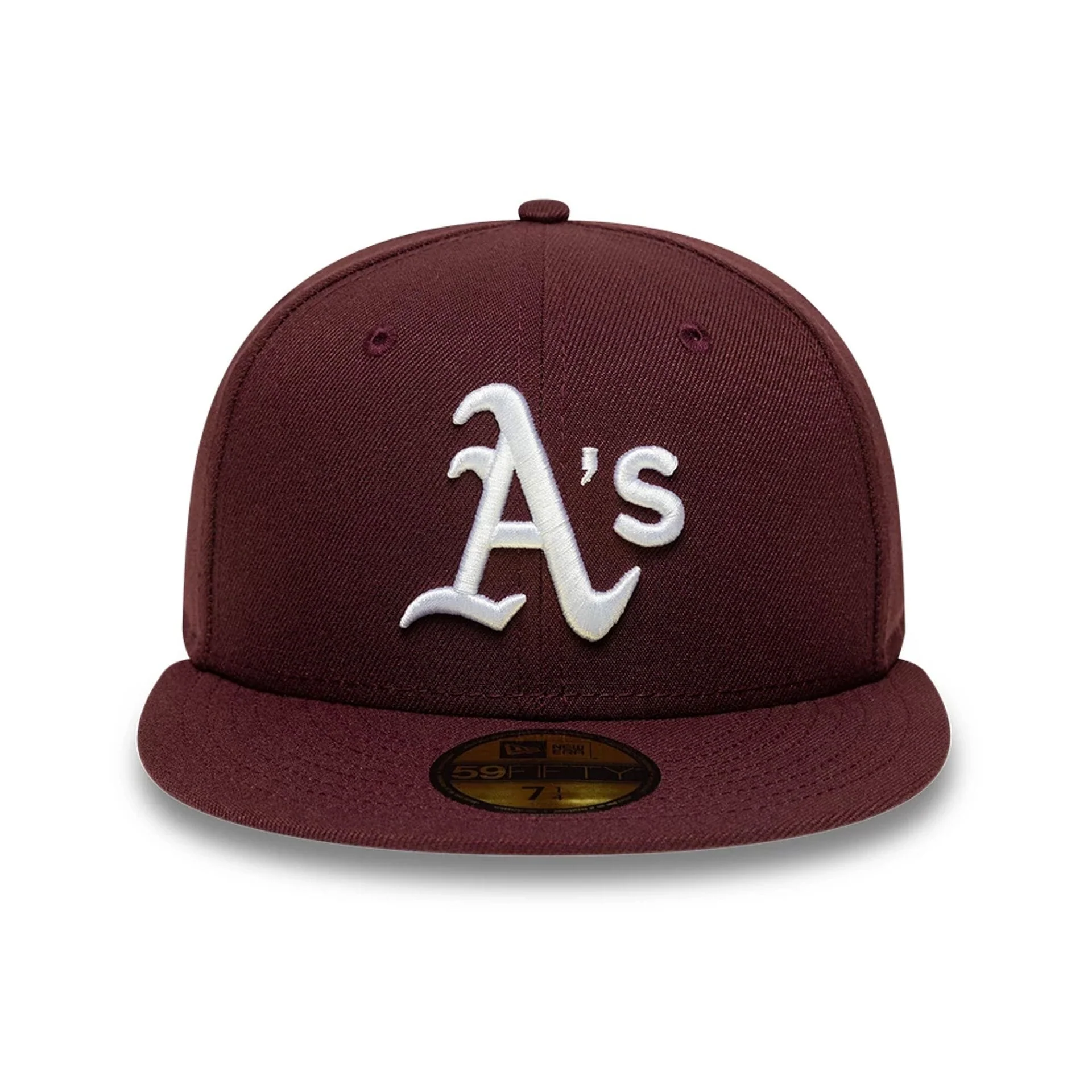 Athletics MLB Dark Purple 59FIFTY Fitted Cap - Image 3