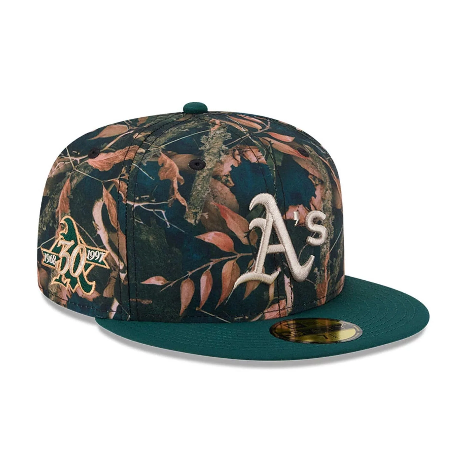 Athletics MLB Leaves Dark Green 59FIFTY Fitted Cap