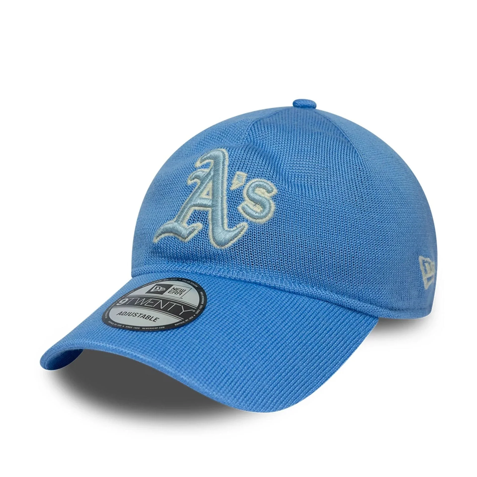 Athletics MLB Merino Wool Pastel Blue 9TWENTY Adjustable Cap