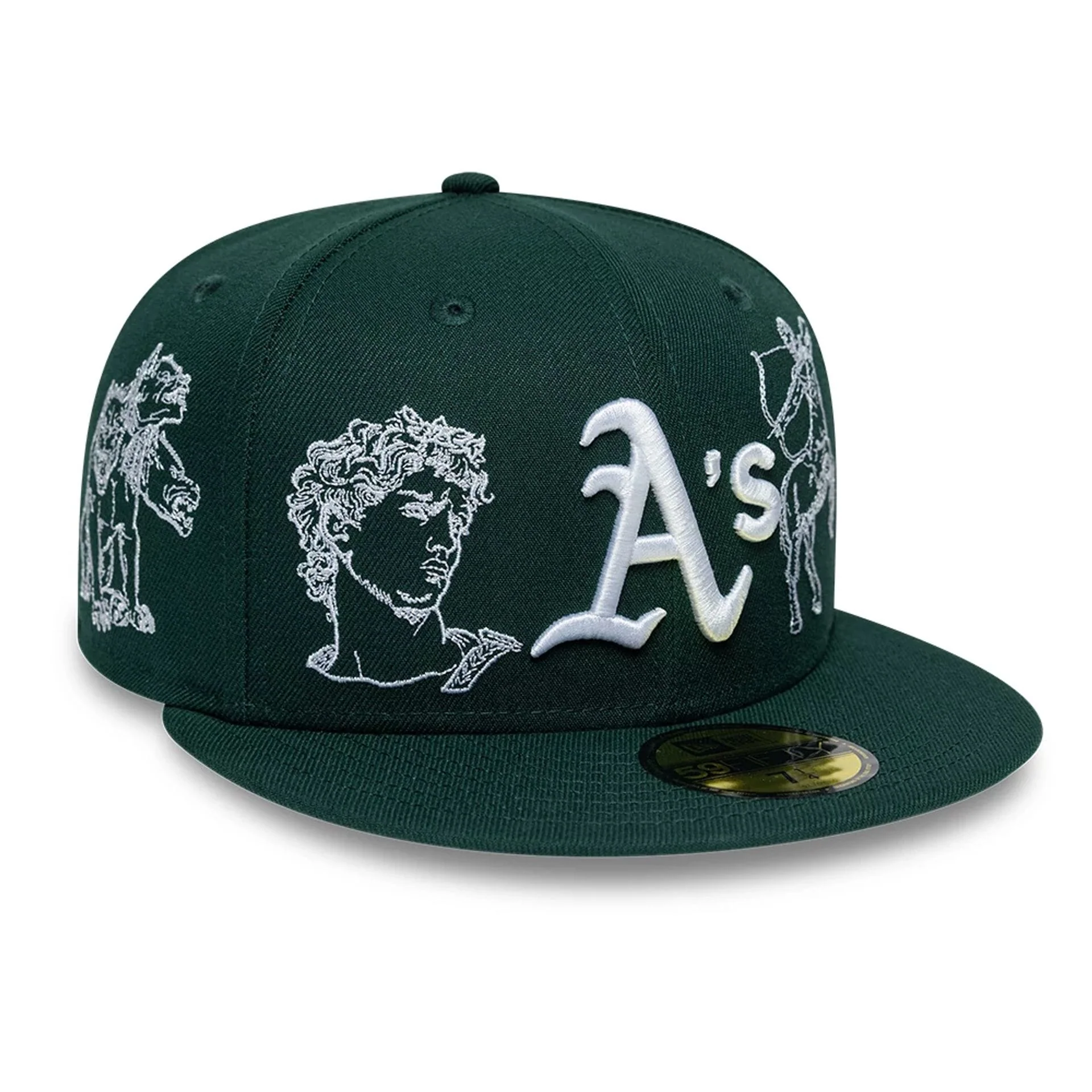 Athletics MLB Mythical Dark Green 59FIFTY Fitted Cap - Image 4
