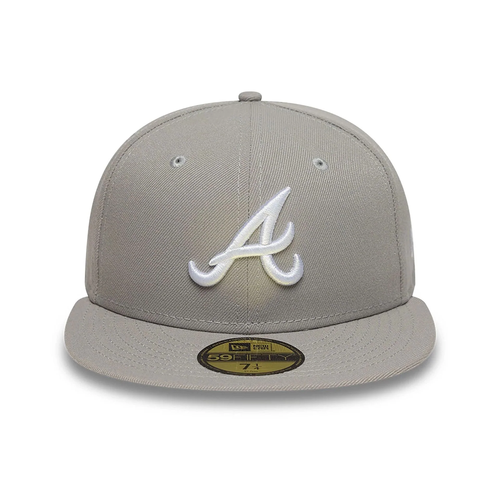 Atlanta Braves Essential Pack Grey 59FIFTY Fitted Cap - Image 2