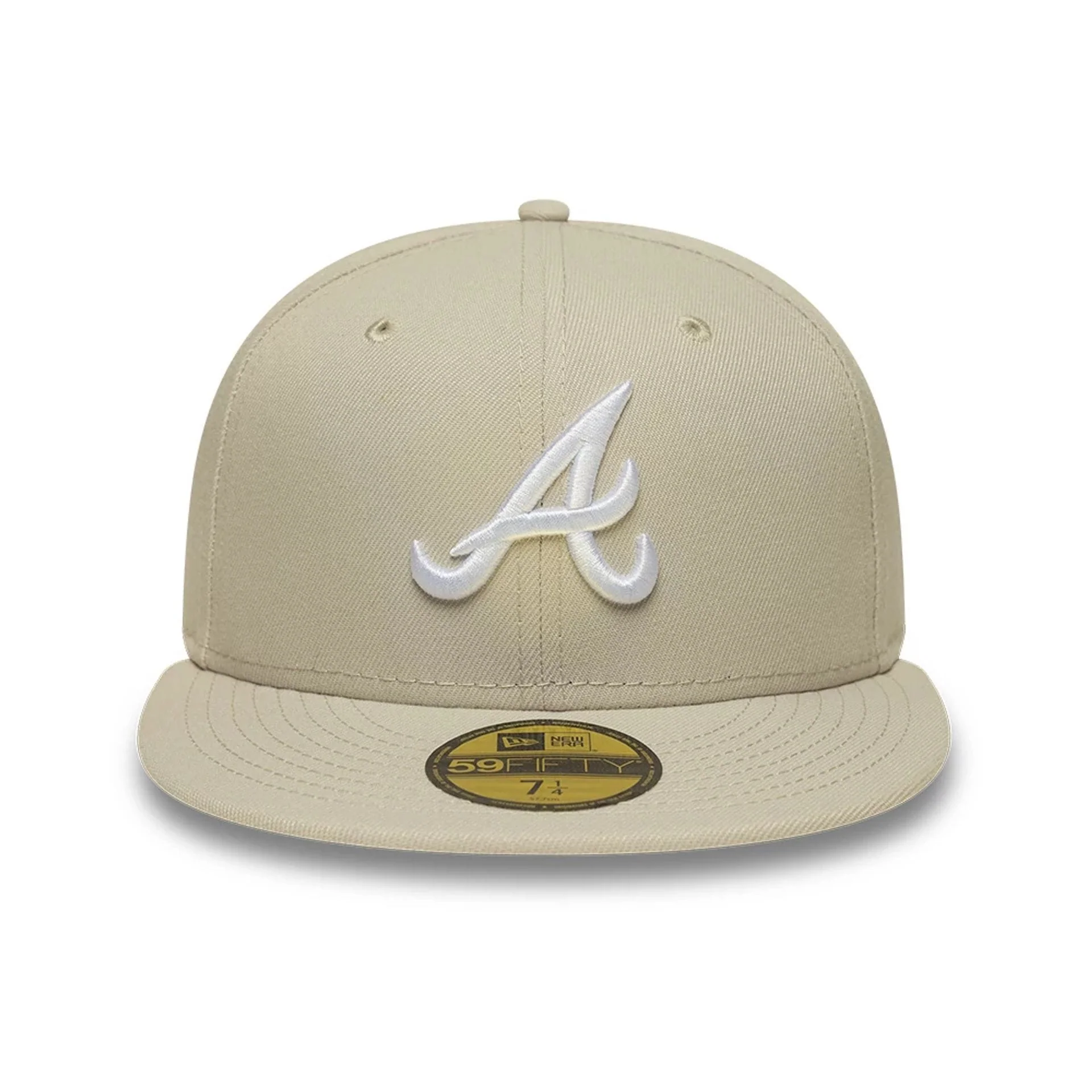 Atlanta Braves MLB Beige 59FIFTY Fitted Cap - Image 3