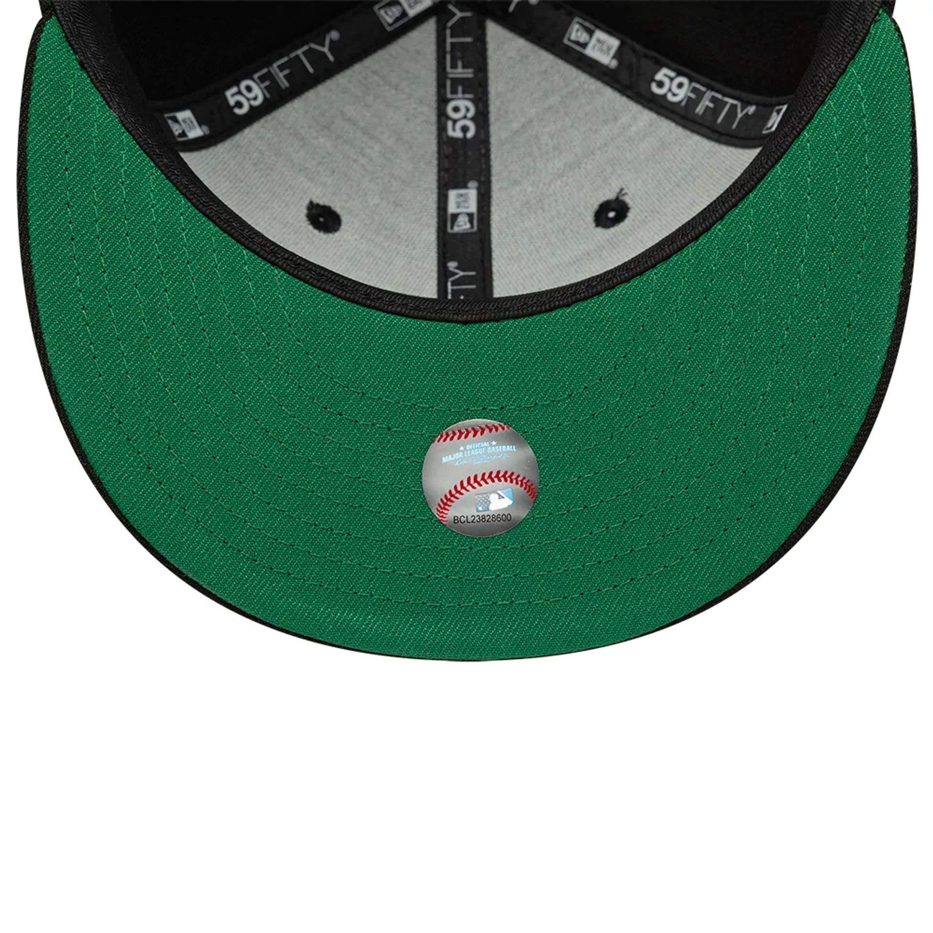 Atlanta Braves MLB Black 59FIFTY Fitted Cap - Image 2