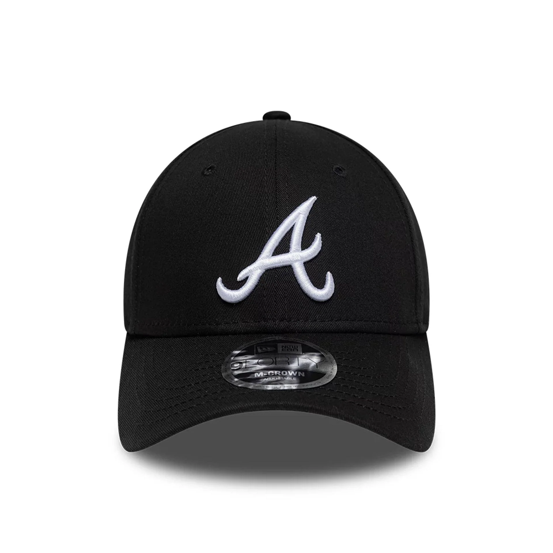 Atlanta Braves MLB Black 9FORTY M-Crown Adjustable Cap - Image 2