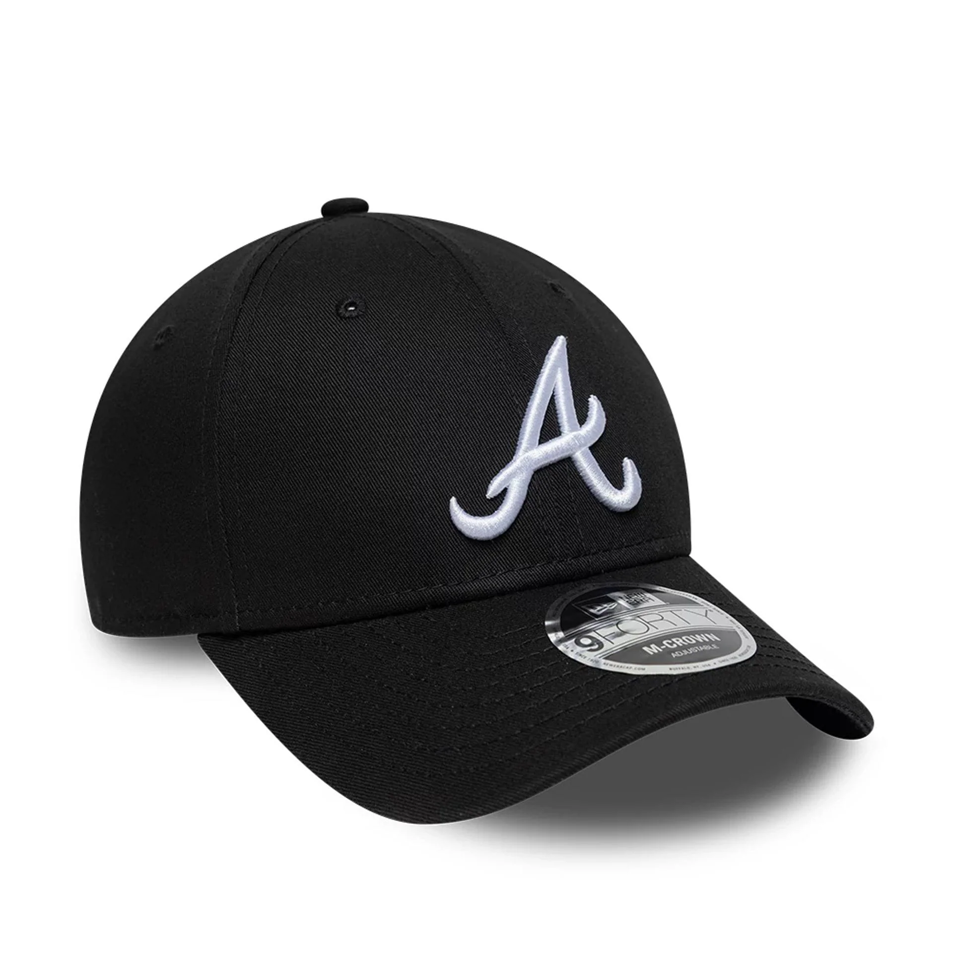 Atlanta Braves MLB Black 9FORTY M-Crown Adjustable Cap - Image 3
