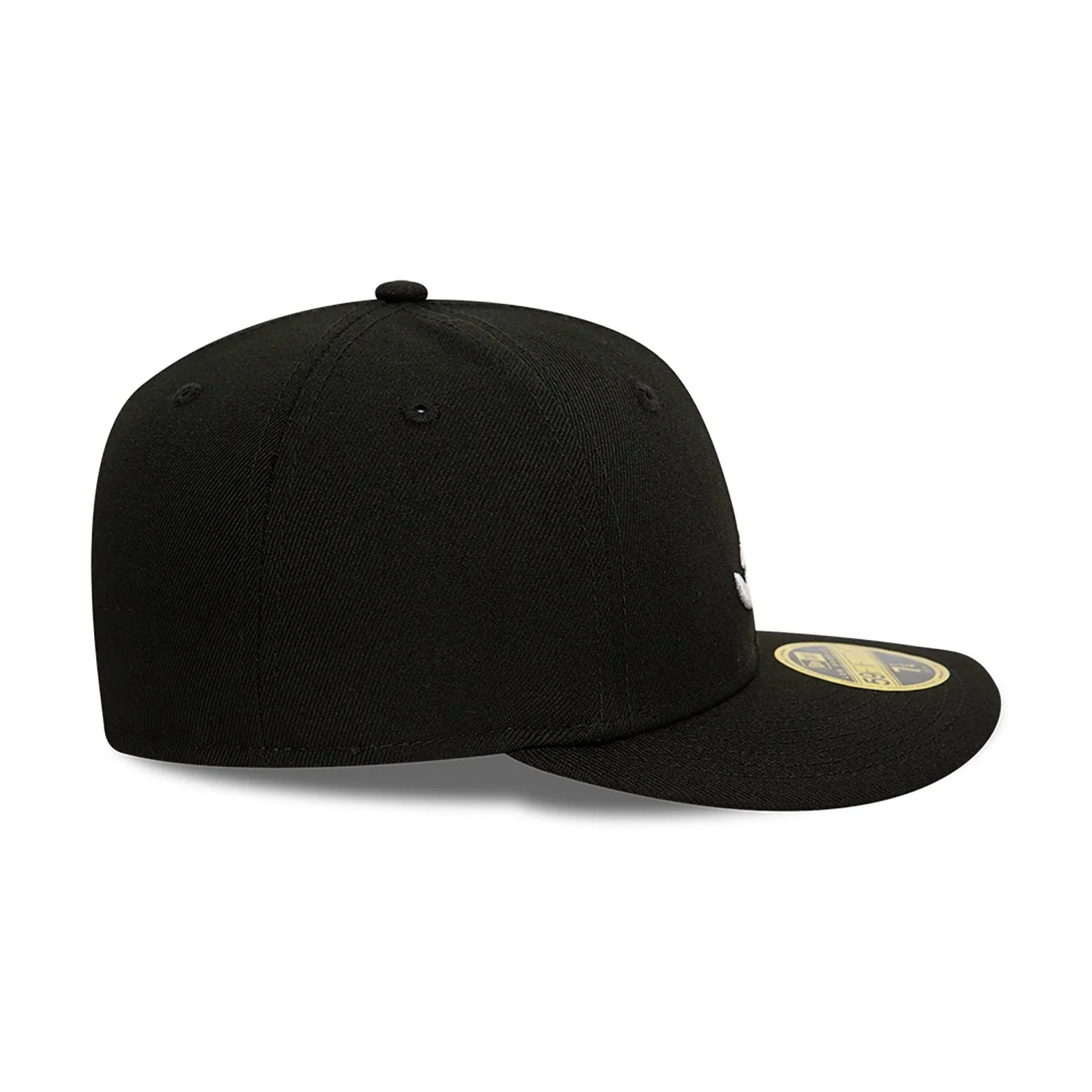 Atlanta Braves MLB Black Low Profile 59FIFTY Fitted Cap - Image 6