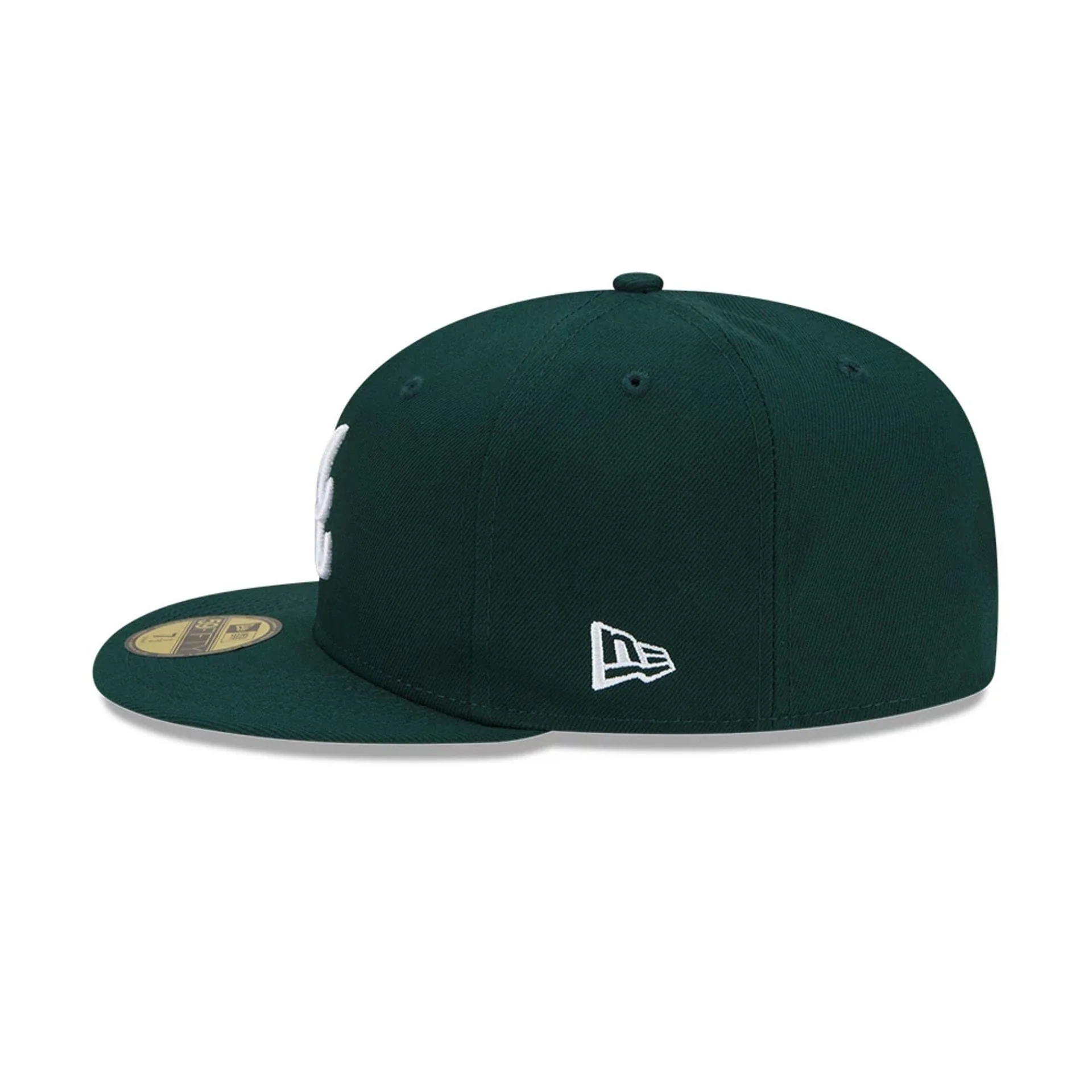 Atlanta Braves MLB Dark Green 59FIFTY Fitted Cap - Image 4