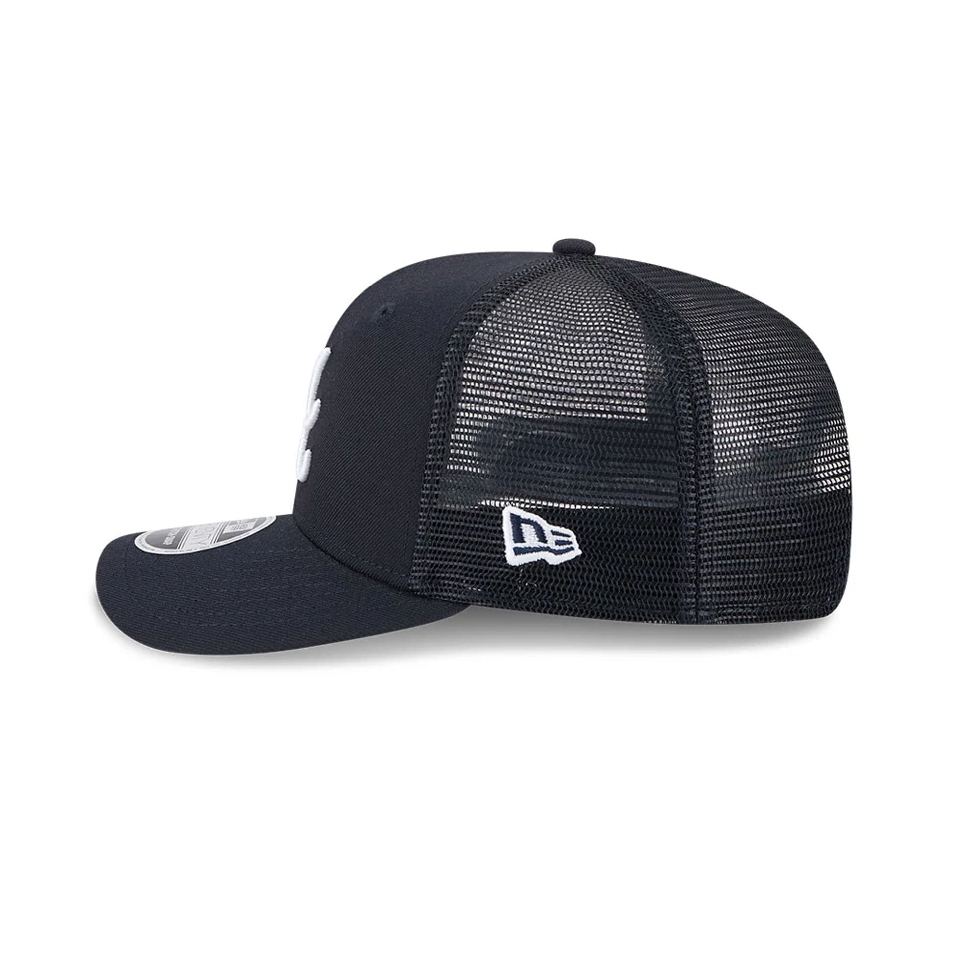 Atlanta Braves MLB Evergreen Navy 9SEVENTY Stretch Snap Adjustable Cap - Image 5