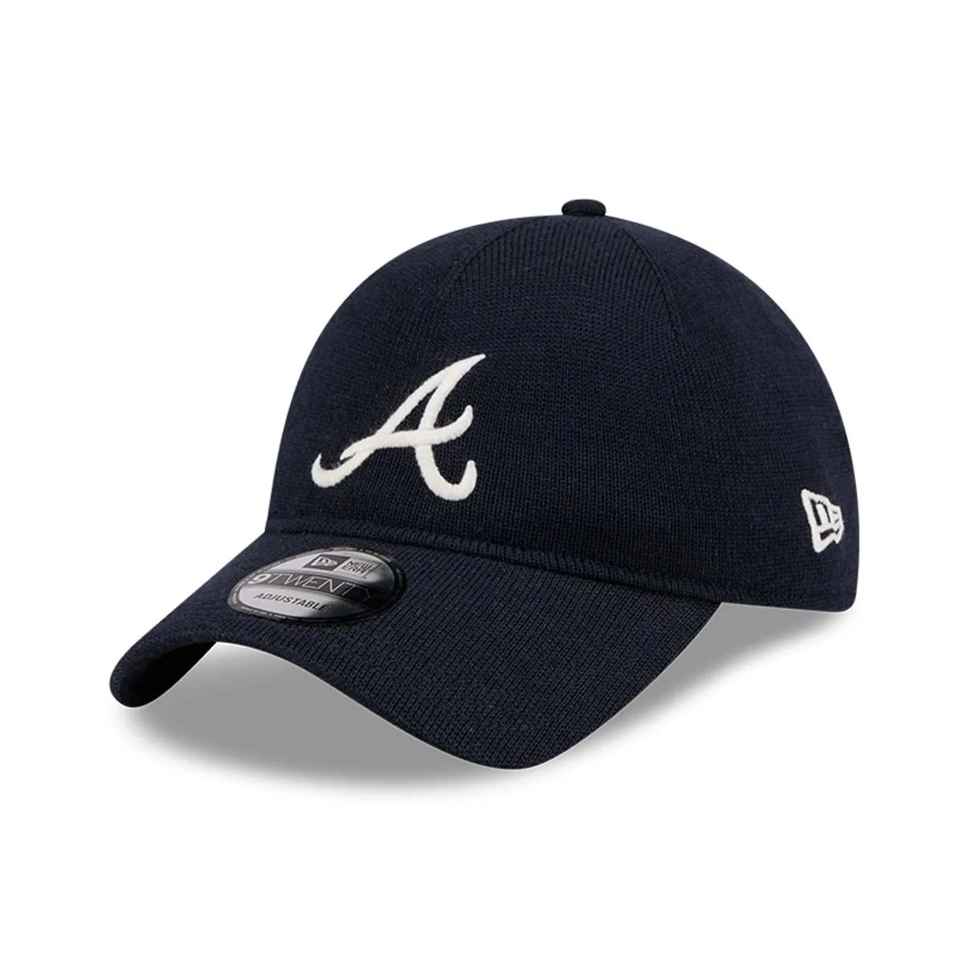 Atlanta Braves MLB Merino Wool Navy 9TWENTY Adjustable Cap