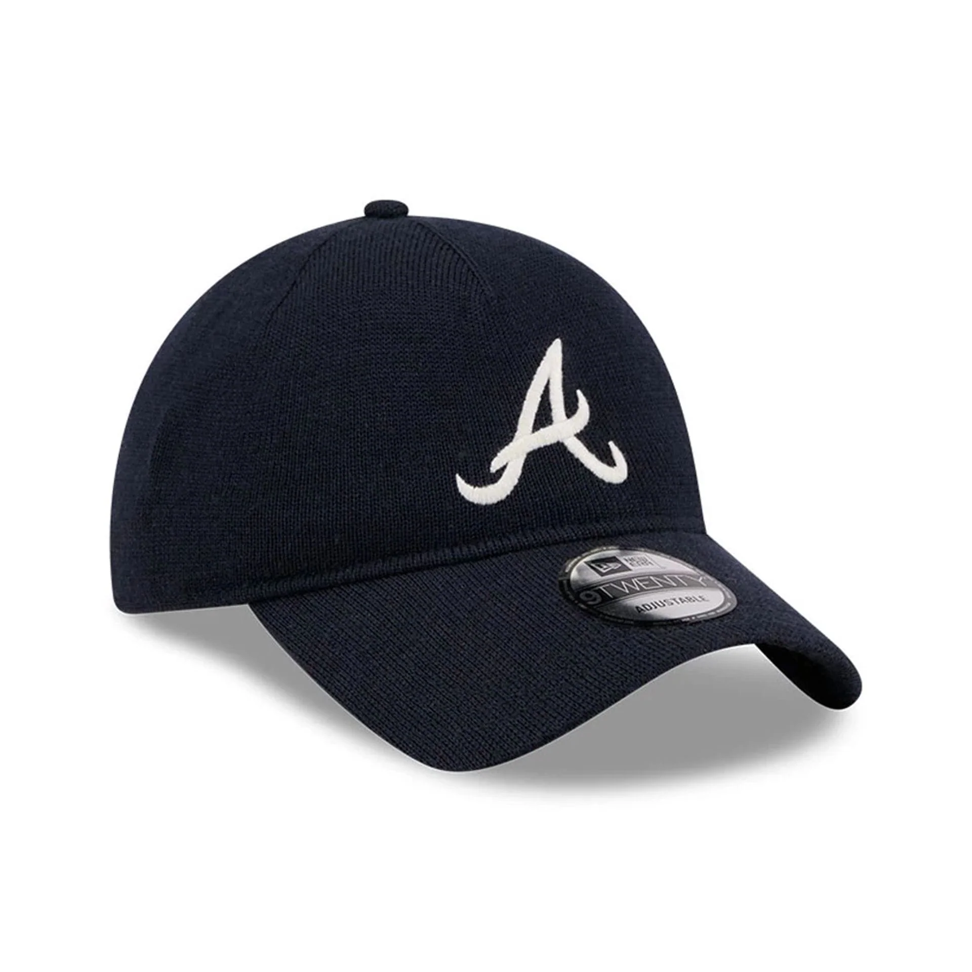 Atlanta Braves MLB Merino Wool Navy 9TWENTY Adjustable Cap - Image 3
