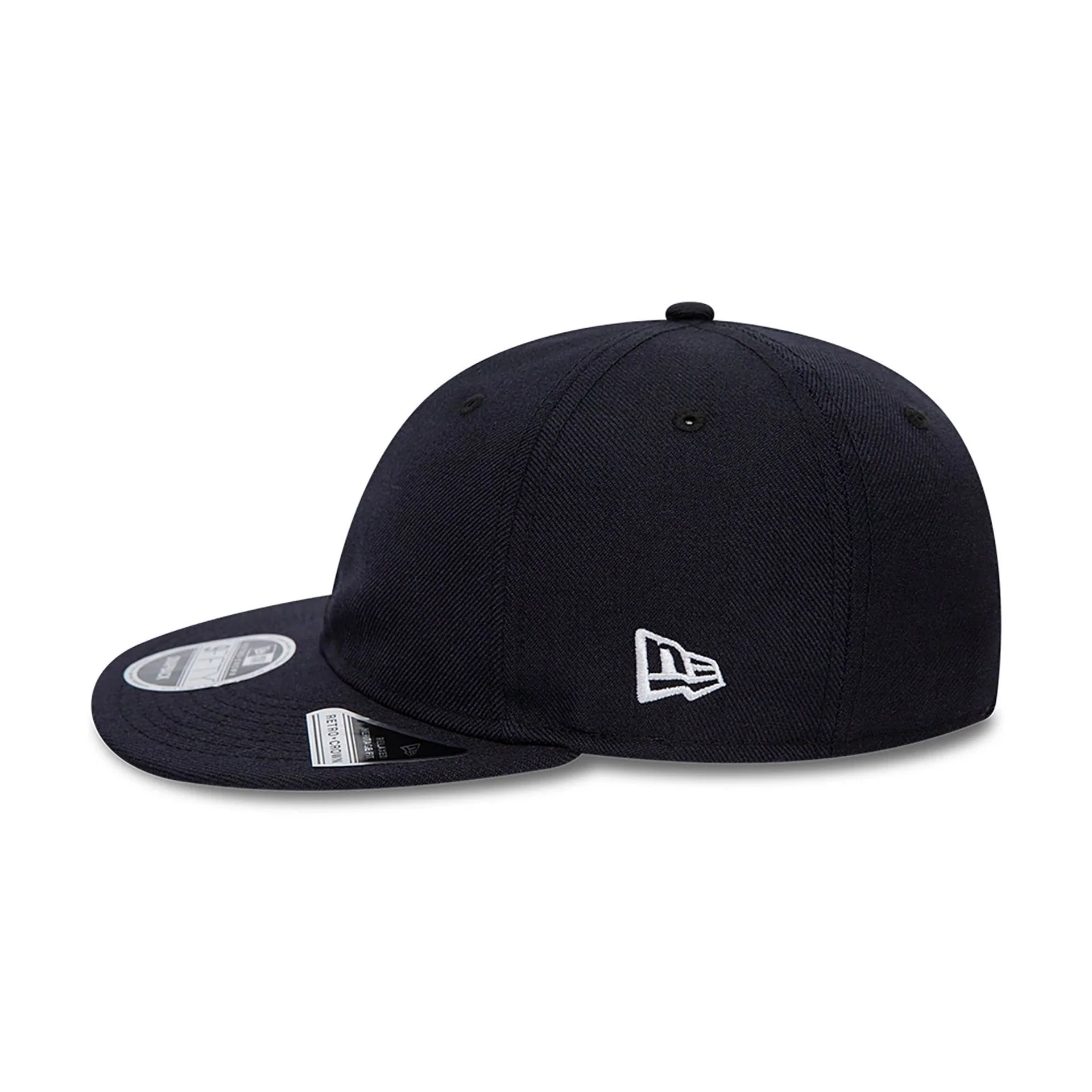 Blank New Era Navy Retro Crown 9FIFTY Snapback Cap - Image 4