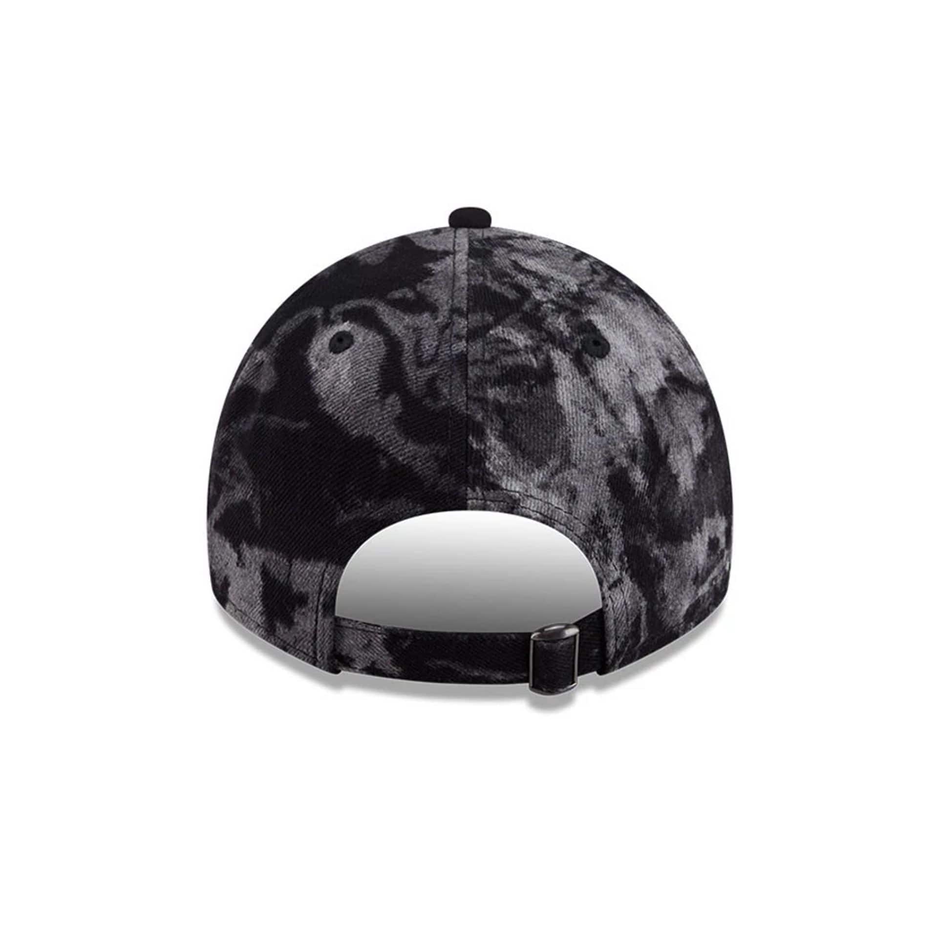 Boston Bruins NHL Bleached Denim Black 9TWENTY A-Frame Adjustable Cap - Image 5