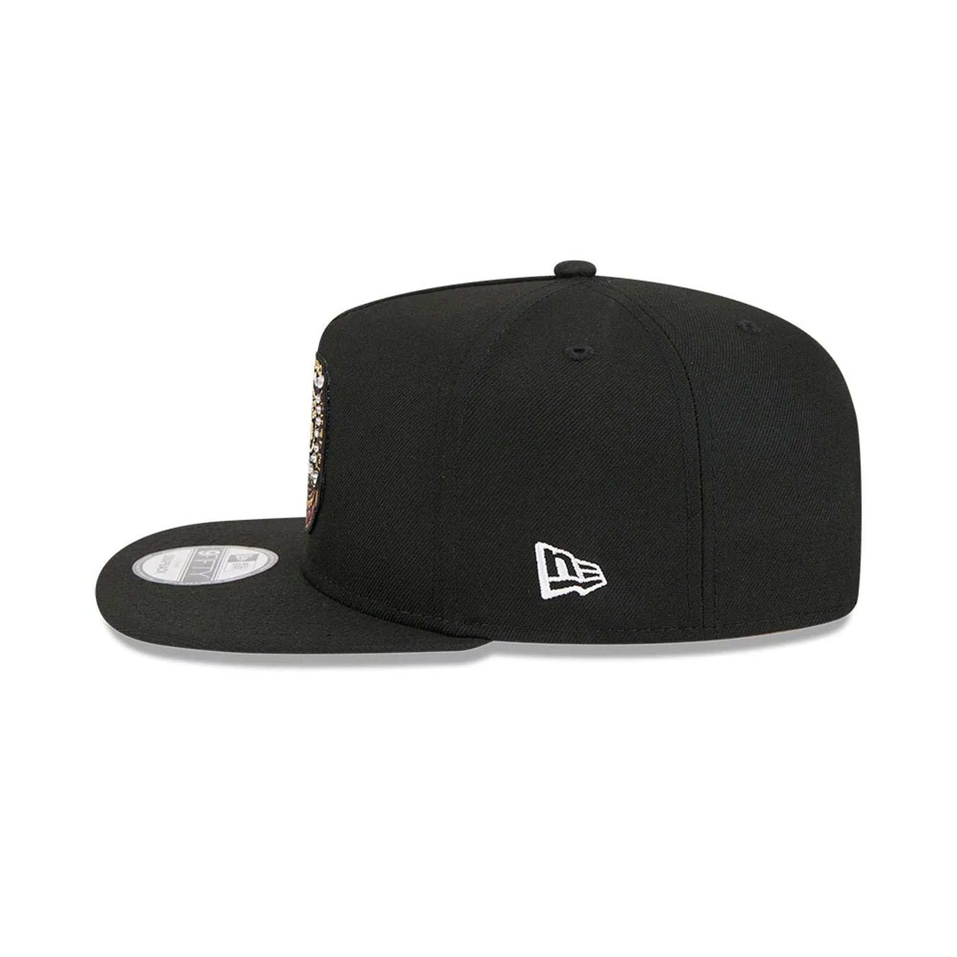 Boston Celtics NBA Ring Black 9FIFTY A-Frame Snapback Adjustable Cap - Image 6