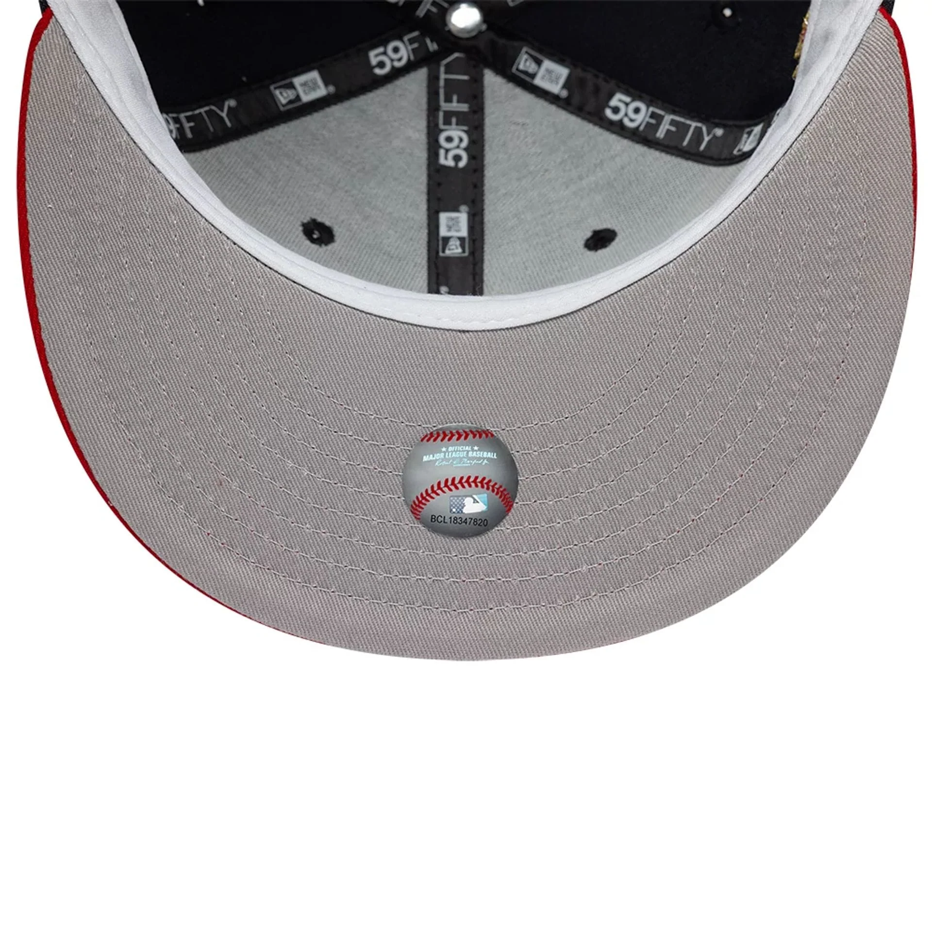 Boston Red Sox MLB Cooperstown Navy 59FIFTY Fitted Cap - Image 2