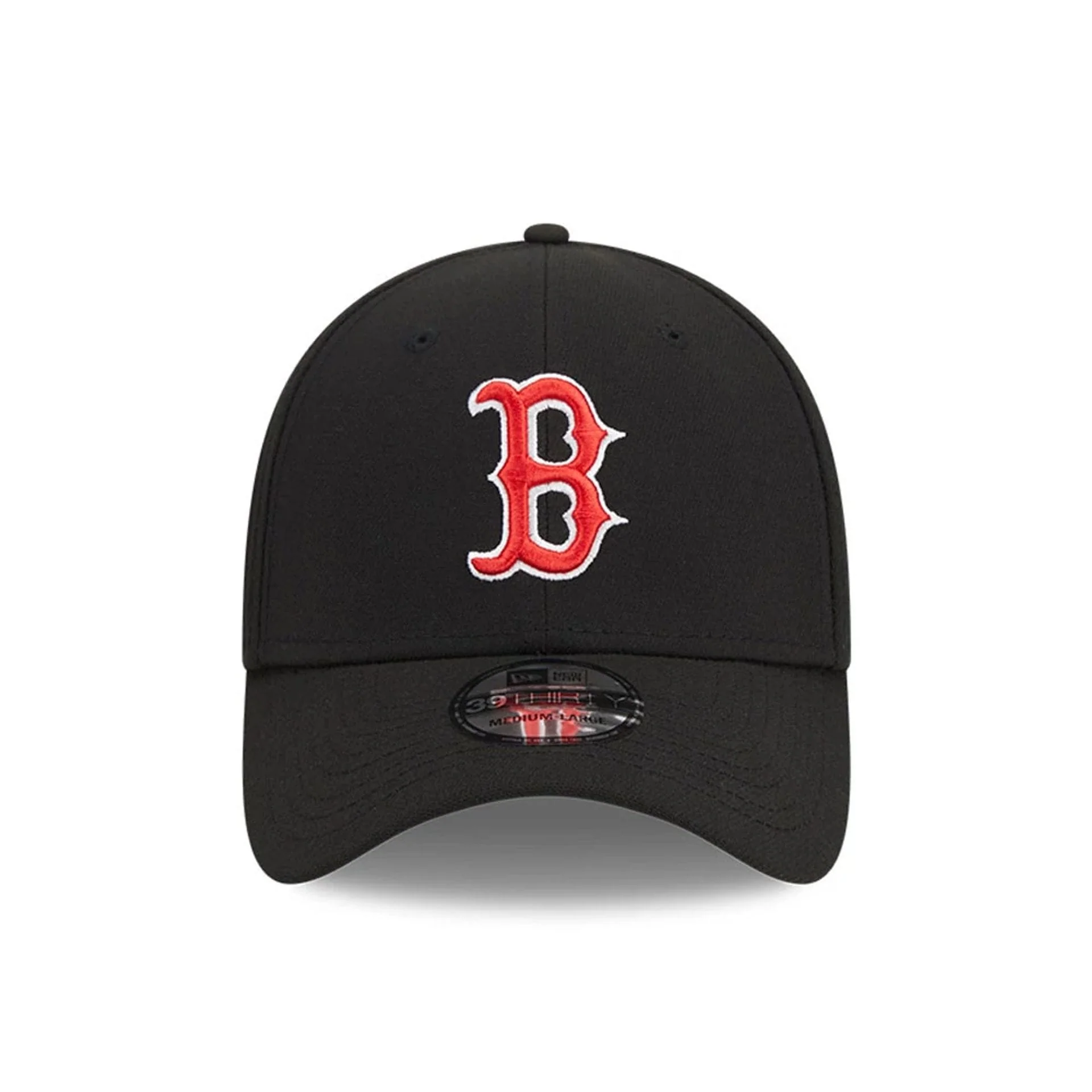 Boston Red Sox MLB Evergreen Black 39THIRTY Stretch Fit Cap - Image 2