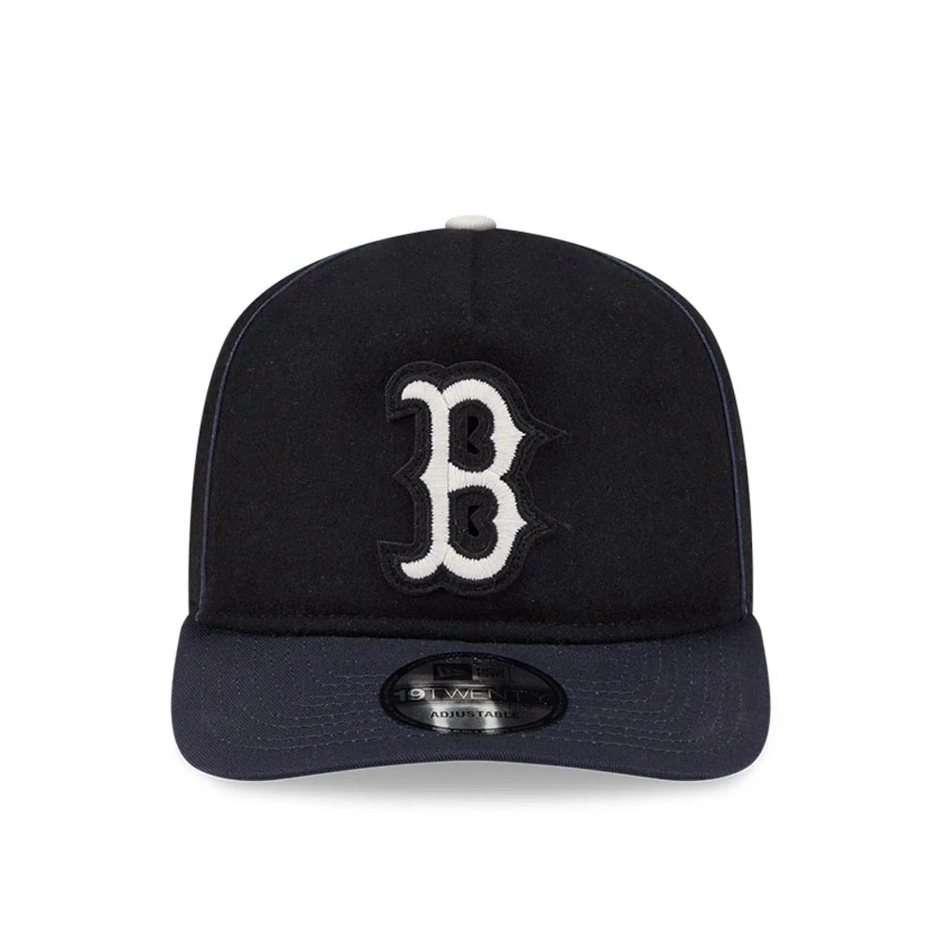 Boston Red Sox MLB Felt Logo Navy 19TWENTY Adjustable Cap - Image 3