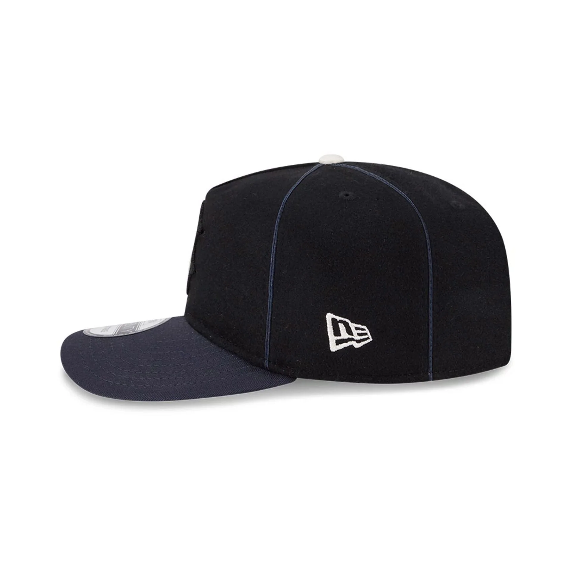 Boston Red Sox MLB Felt Logo Navy 19TWENTY Adjustable Cap - Image 5