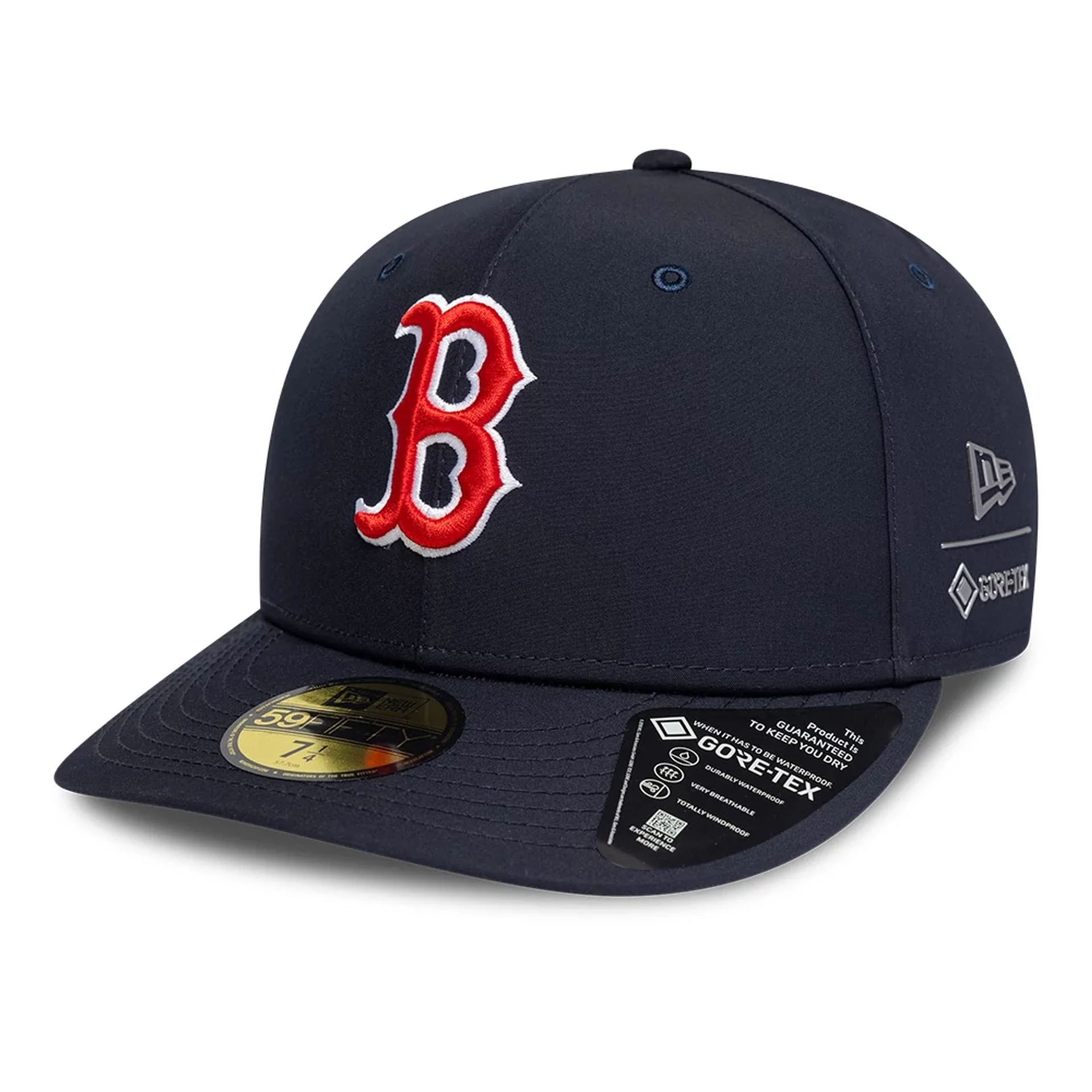 Boston Red Sox MLB Gore-Tex Navy 59FIFTY Fitted Cap