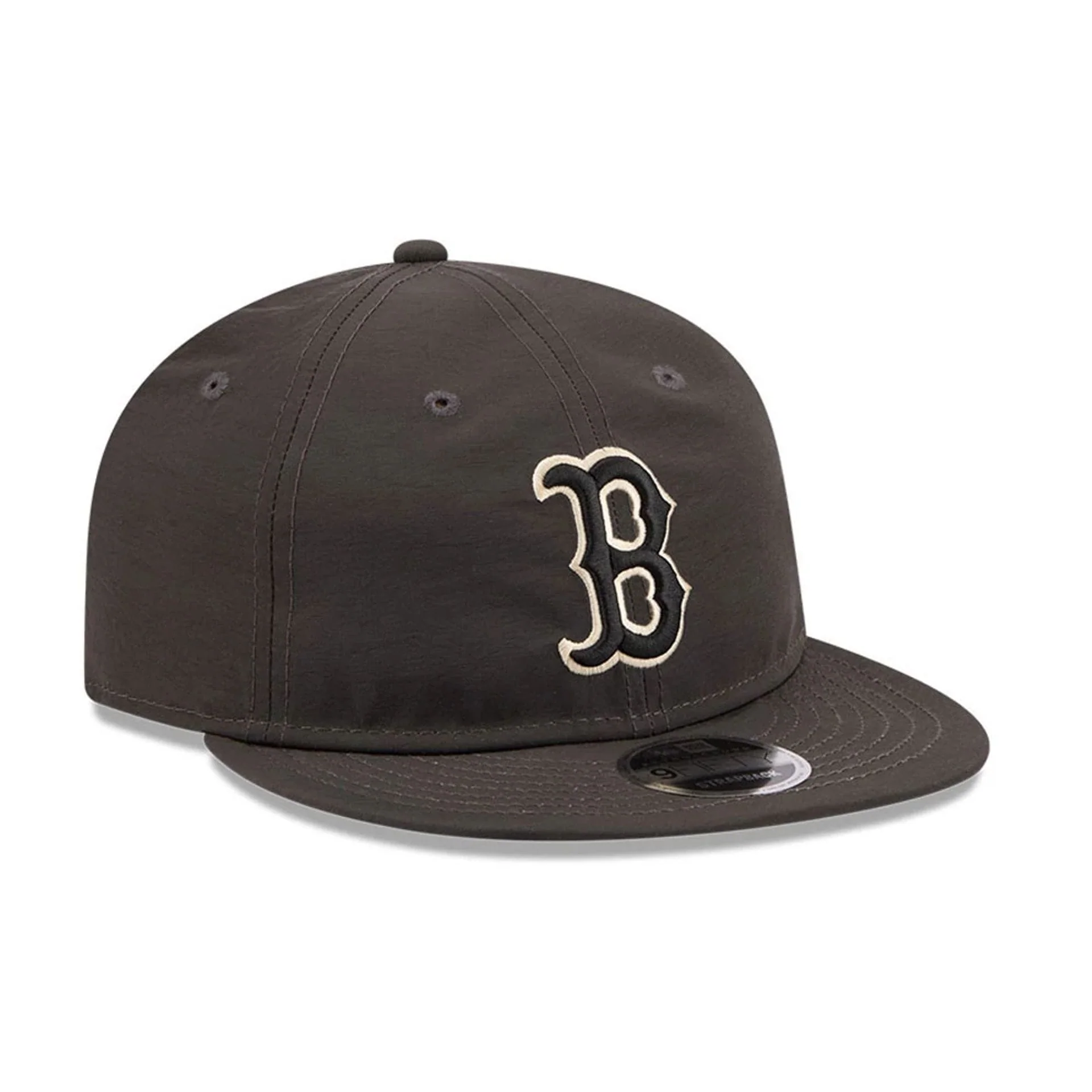 Boston Red Sox MLB Nylon Black Retro Crown 9FIFTY Adjustable Cap - Image 4