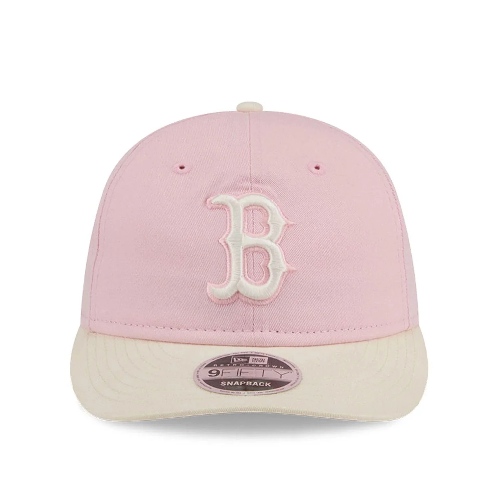 Boston Red Sox MLB Washed Tie Dye Pastel Pink 9FIFTY Snapback Adjustable Cap - Image 2
