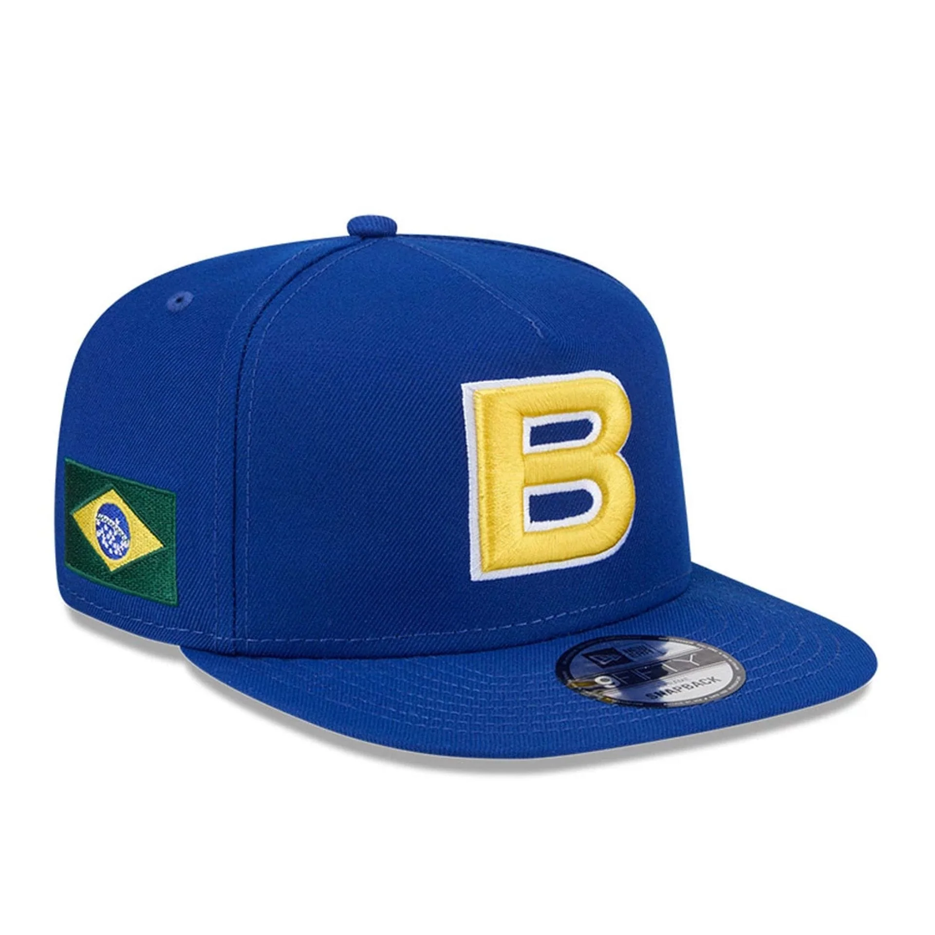 Brazil MLB World Baseball Classic 2026 Blue 9FIFTY A-Frame Snapback Adjustable Cap