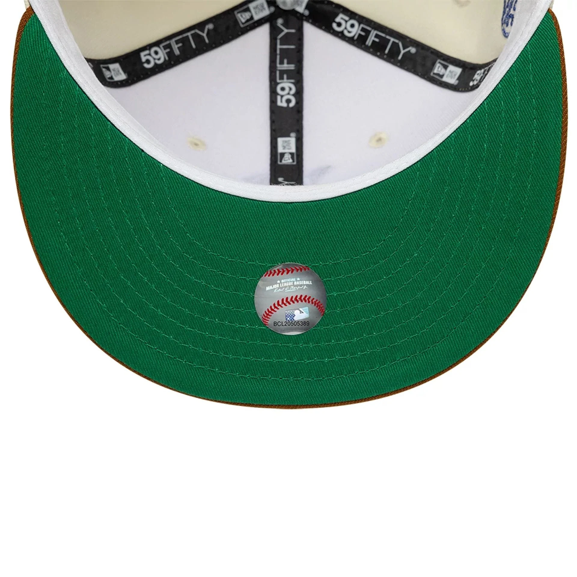 Brooklyn Dodgers MLB Jackie Robinson White 59FIFTY Fitted Cap - Image 2