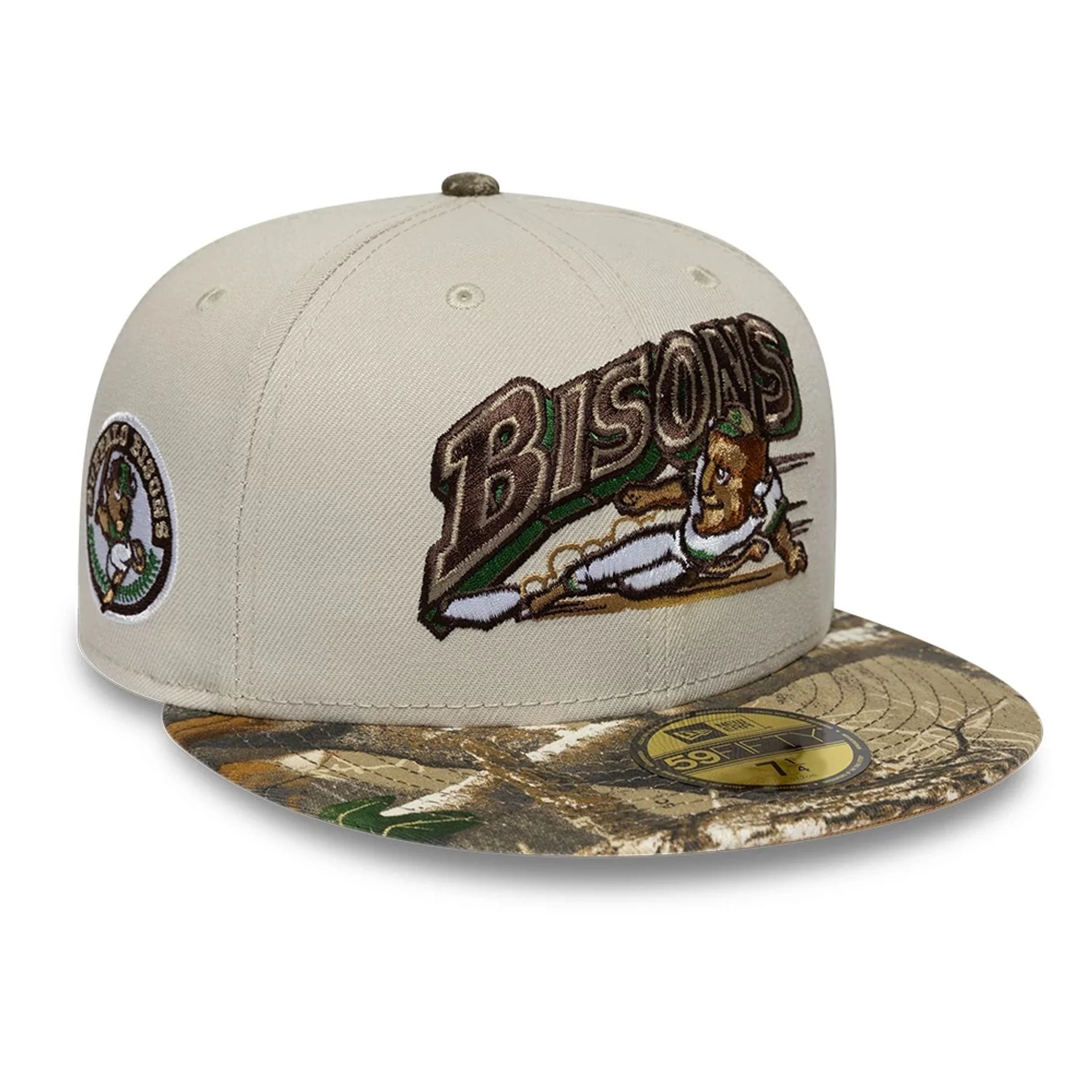 Buffalo Bisons MiLB Hometown Beige 59FIFTY Fitted Cap