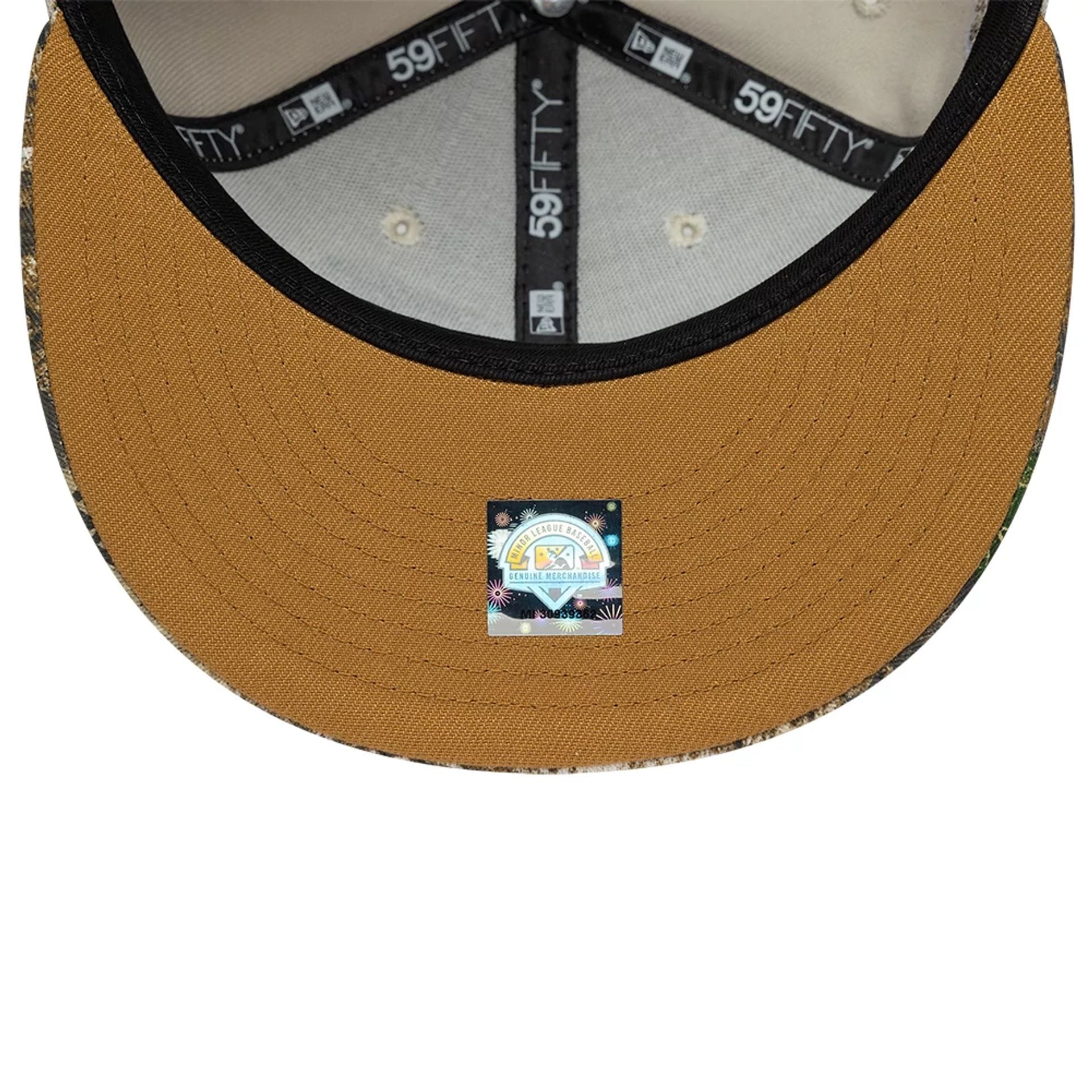 Buffalo Bisons MiLB Hometown Beige 59FIFTY Fitted Cap - Image 2
