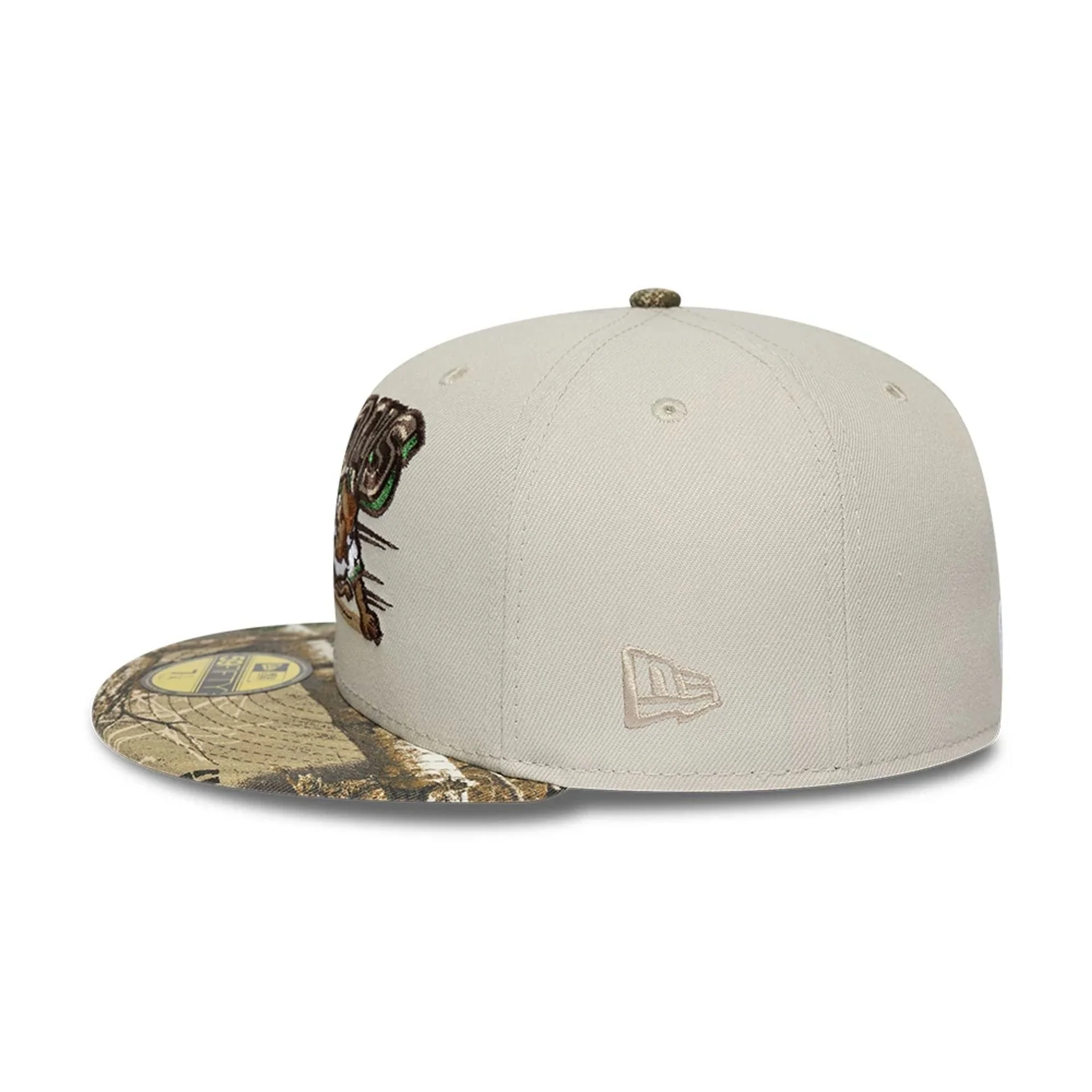 Buffalo Bisons MiLB Hometown Beige 59FIFTY Fitted Cap - Image 7