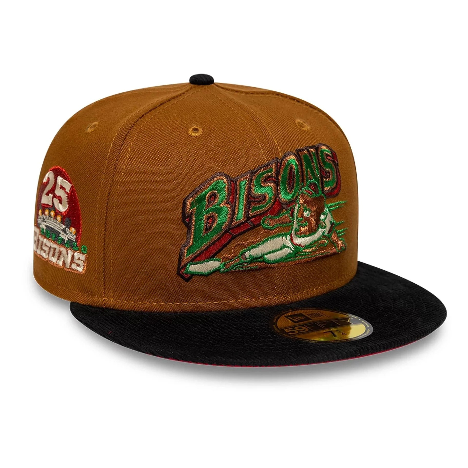 Buffalo Bisons MiLB Hometown Brown 59FIFTY Fitted Cap
