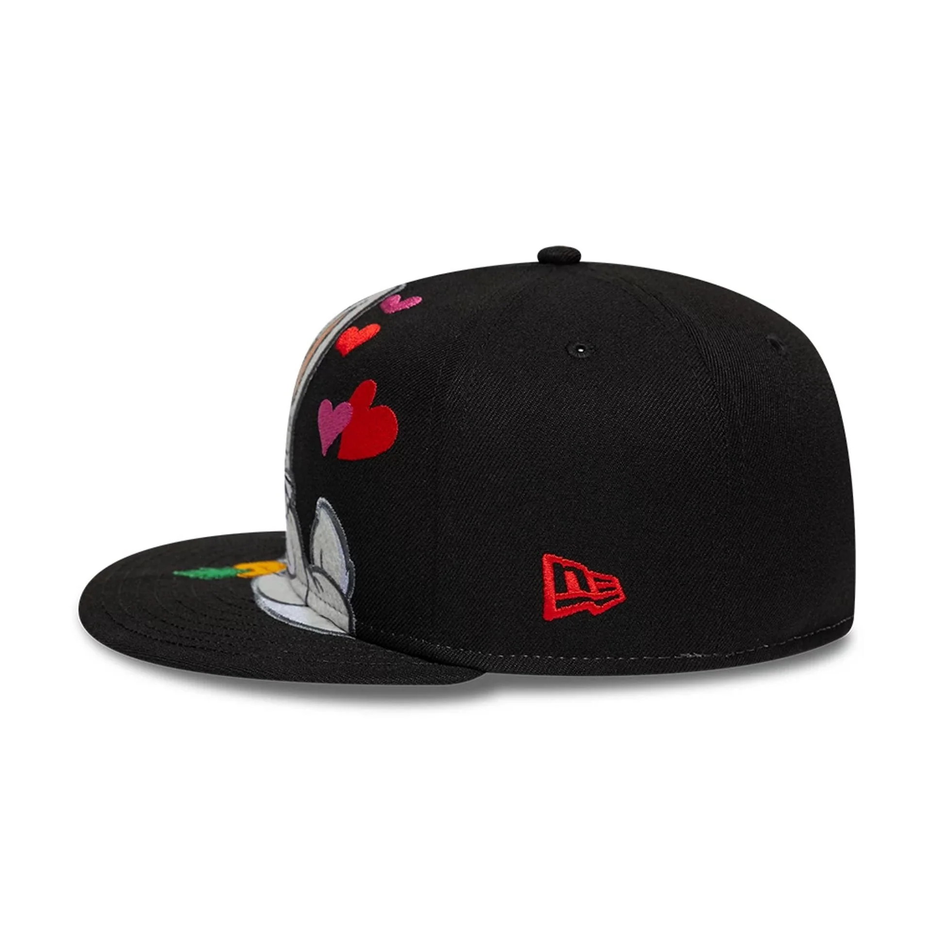 Bugs Bunny Heart Black 59FIFTY Fitted Cap - Image 7