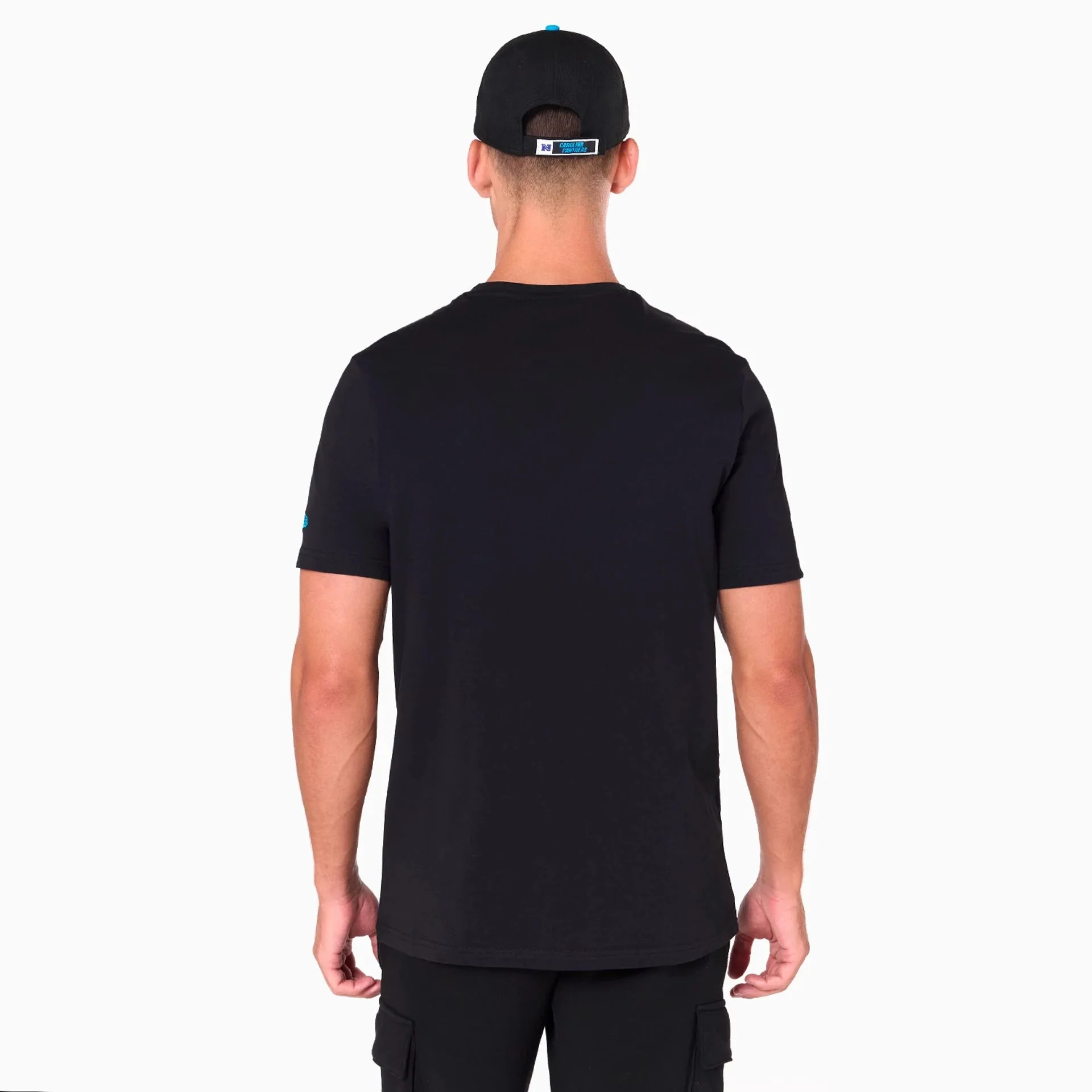 Carolina Panthers NFL Black T-Shirt - Image 7