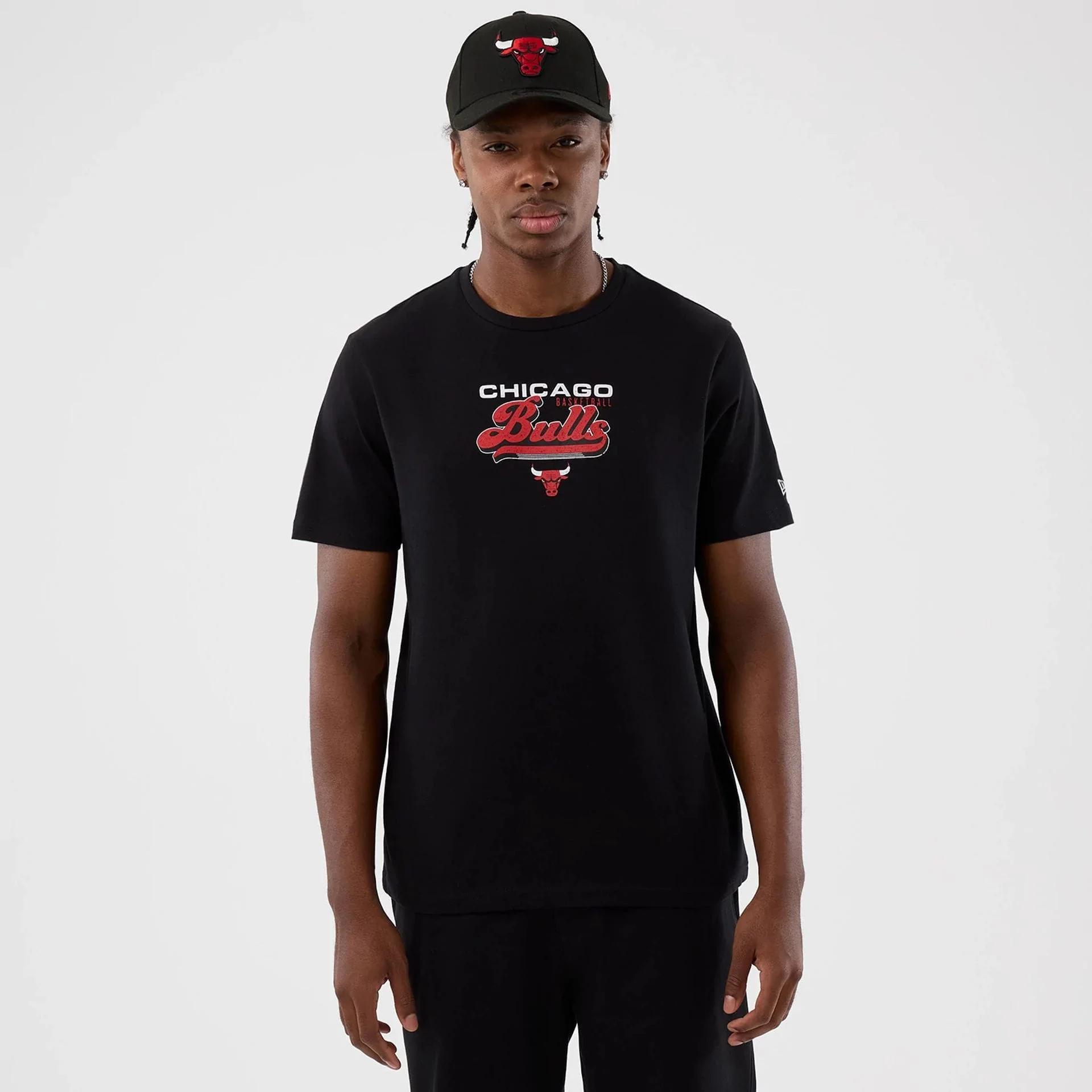 Chicago Bulls NBA Back To School Black T-Shirt