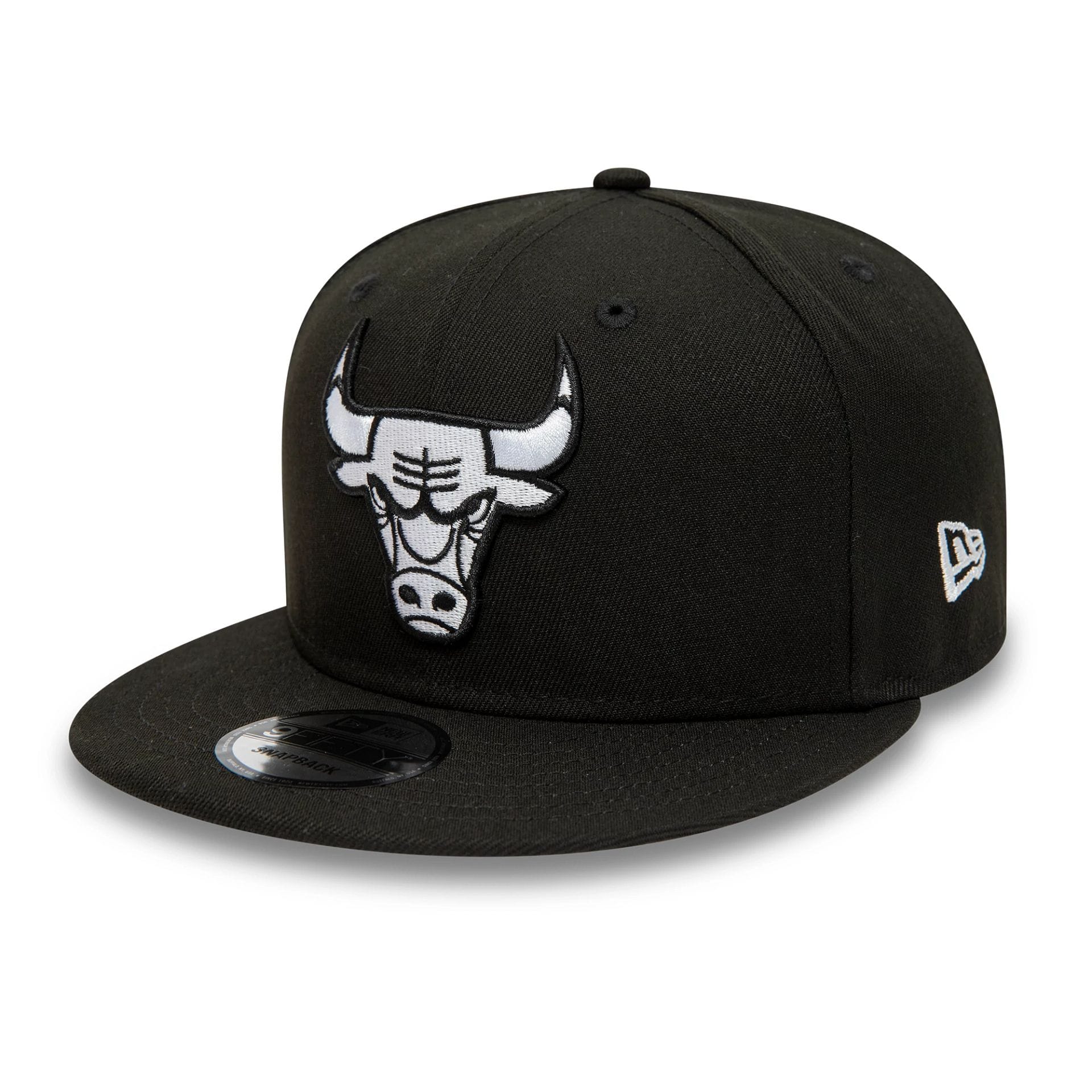 Chicago Bulls NBA Black 9FIFTY Snapback Adjustable Cap - Image 4