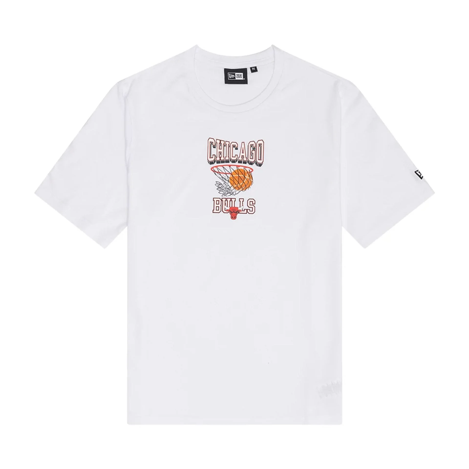 Chicago Bulls NBA Graphic White T-Shirt