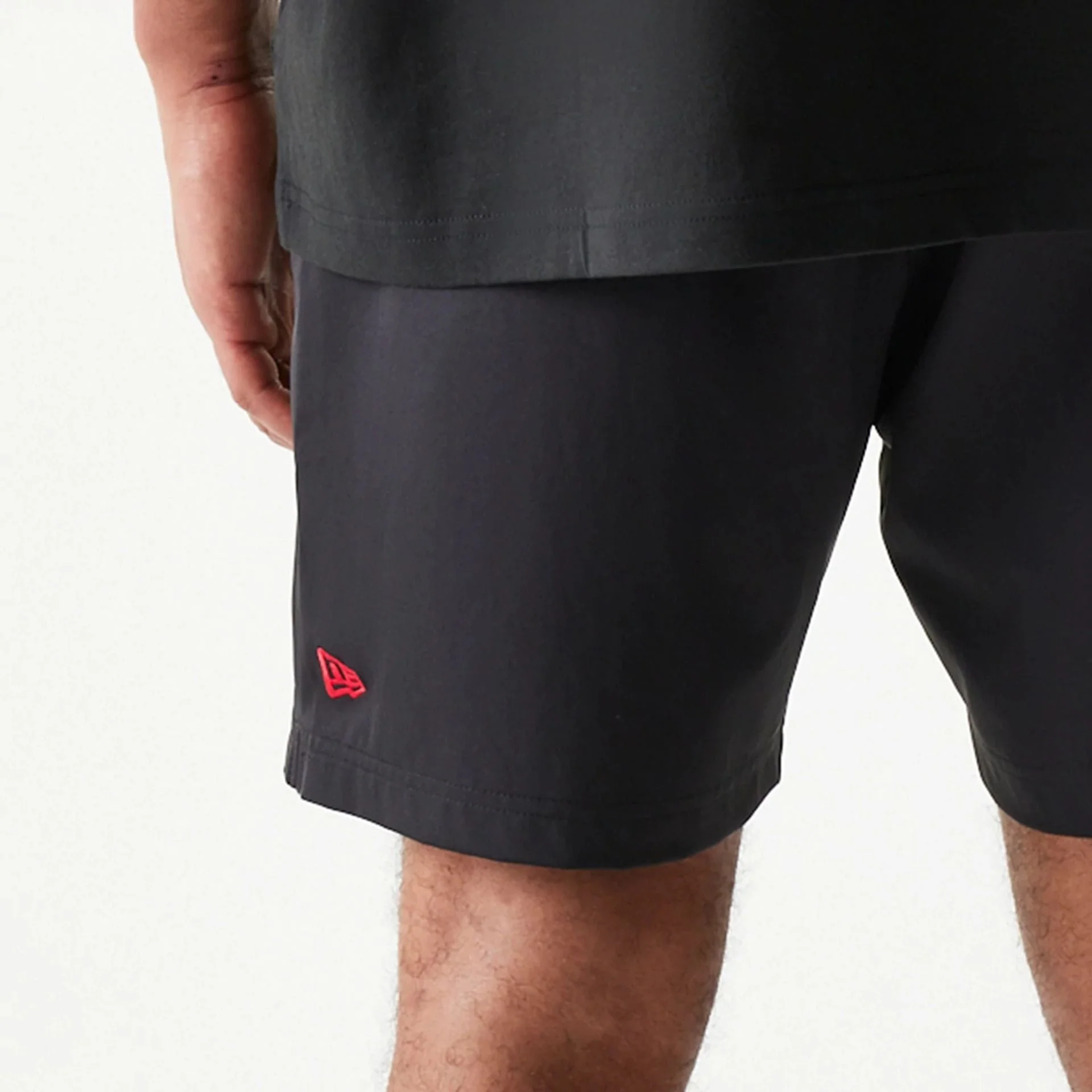 Chicago Bulls NBA Match Black Oversized Shorts - Image 3