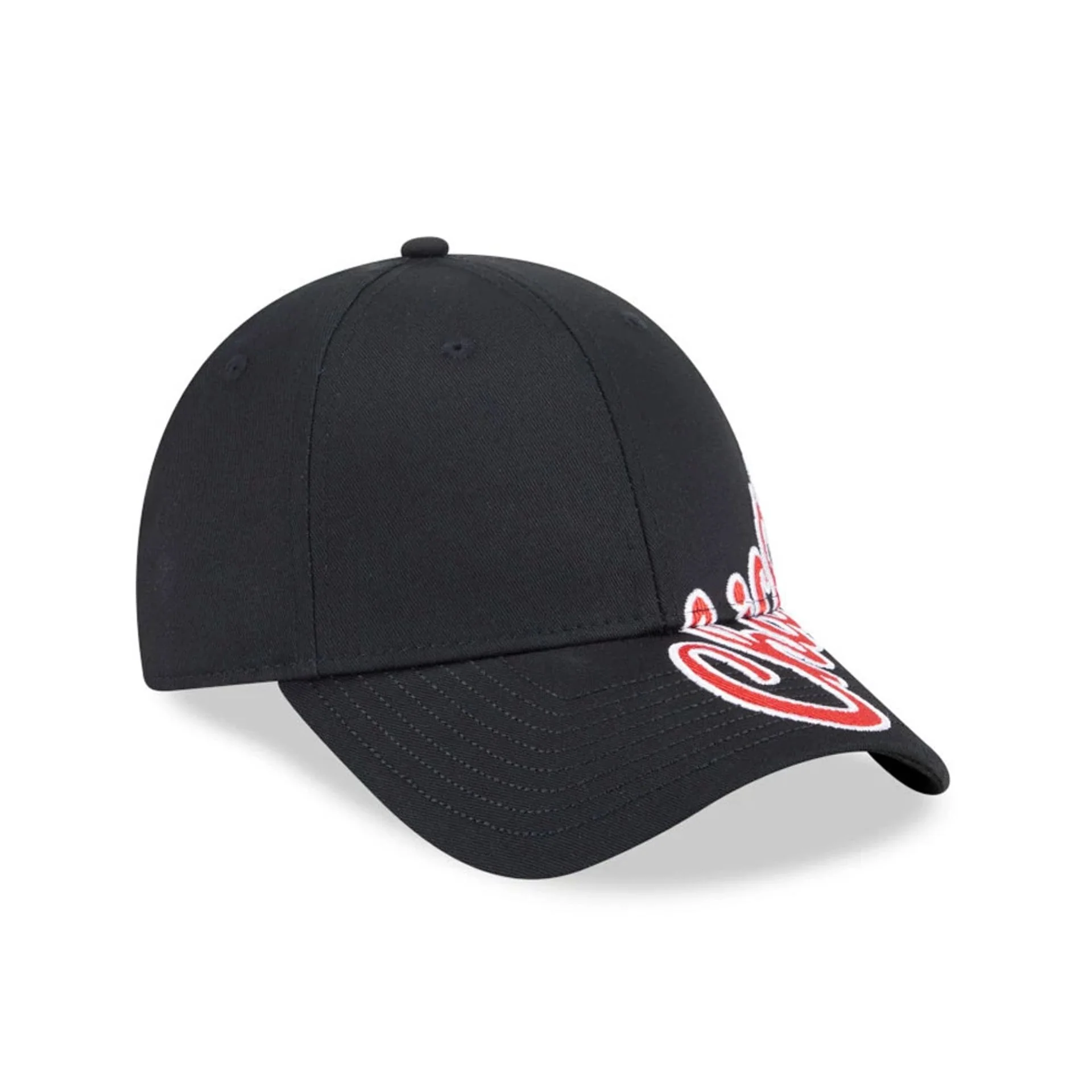 Chicago Bulls NBA Mix League Black 9FORTY Adjustable Cap - Image 3